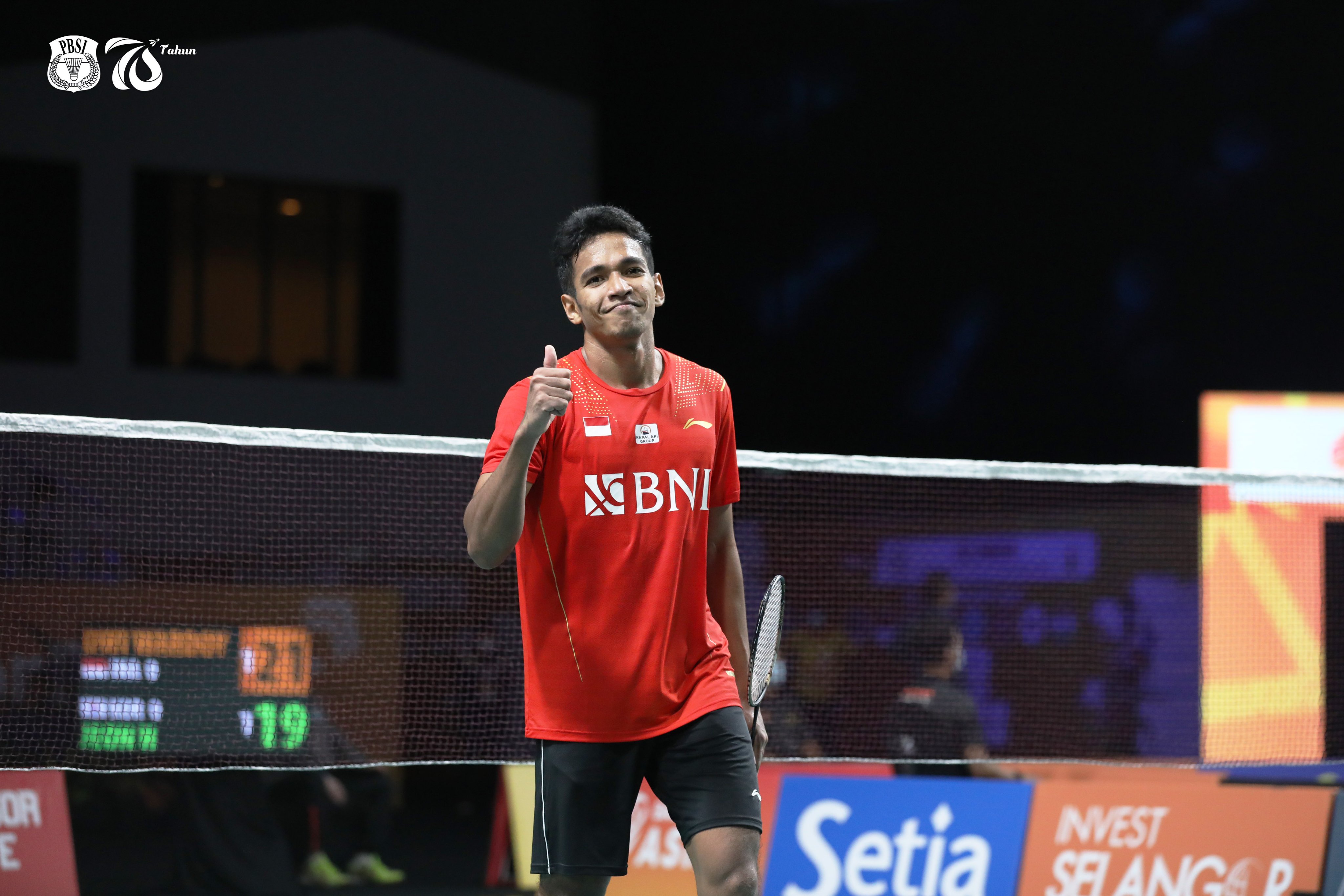 Tunggal putra Indonesia Chico Aura Dwi Wardoyo