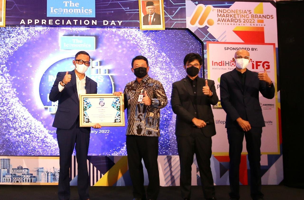 Penghargaan Popular Digital Brand untuk Bank DKI