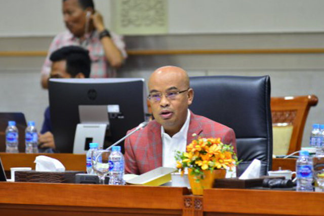 Wakil Ketua Komisi III DPR RI Desmond Junaidi Mahesa. 
