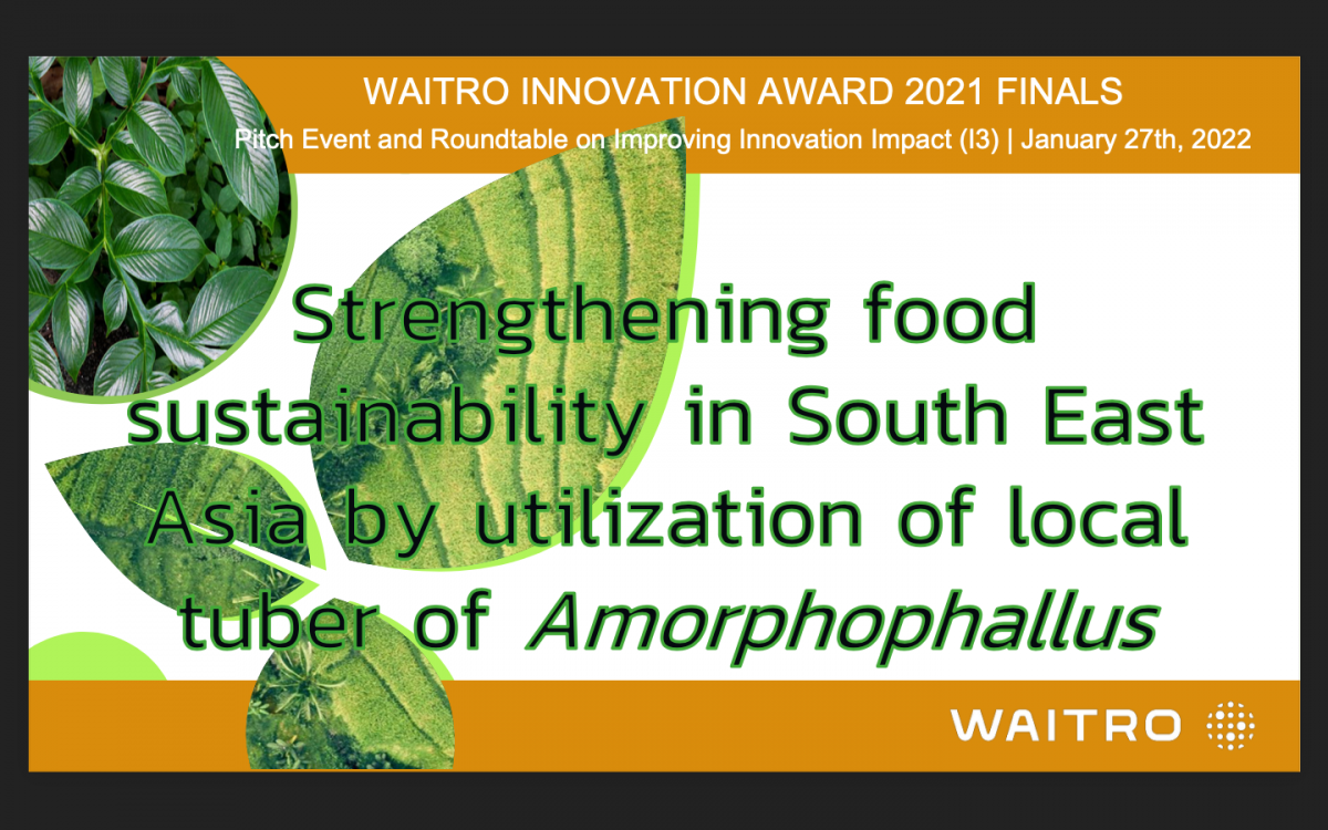 Penelitian tim BRIN dan TISTR yang raih penghargaan Waitro International Award 2021