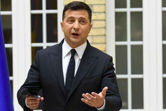 Presiden Ukraina Janji akan Terus Berjuang di Kiev