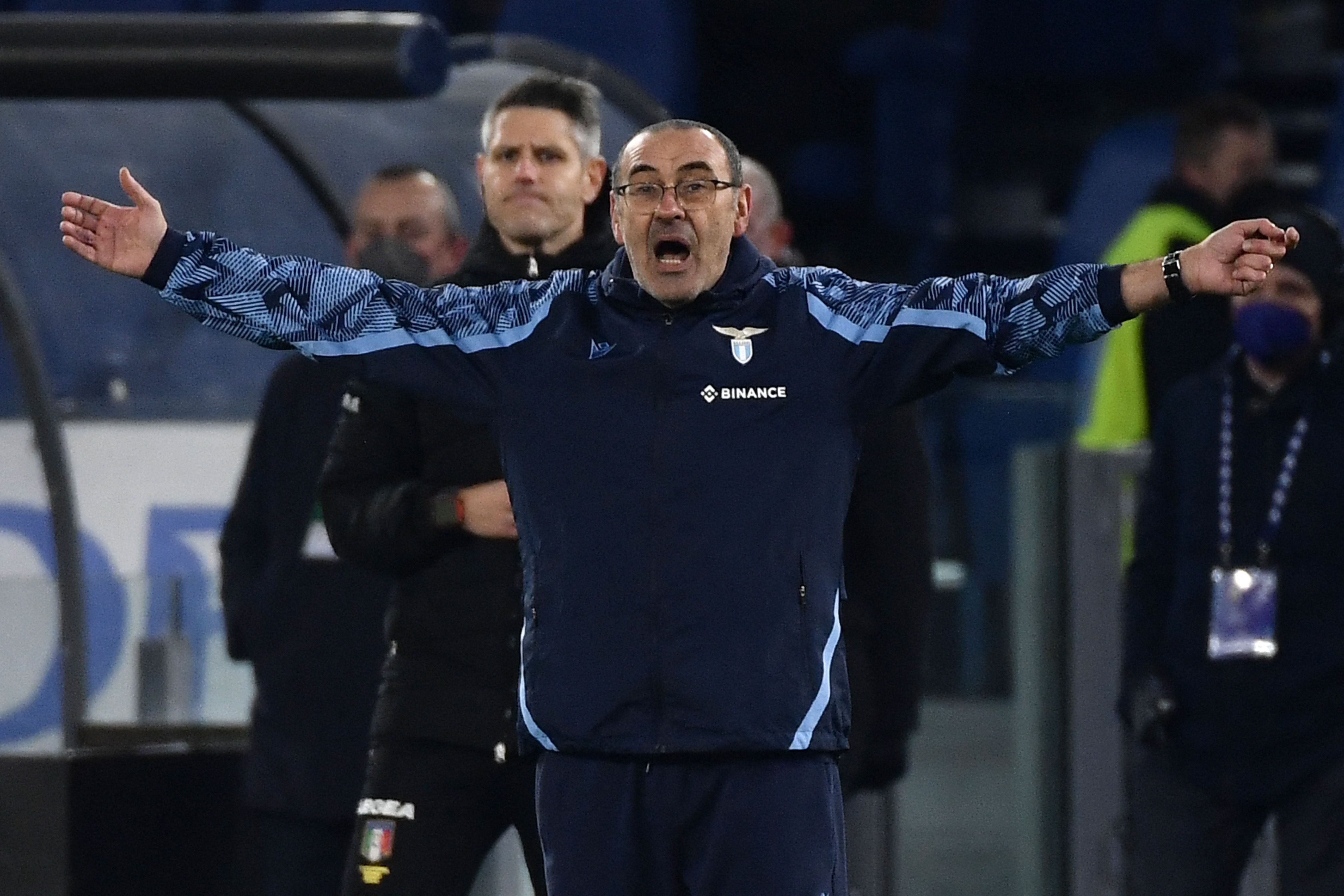 Pelatih Lazio Maurizio Sarri