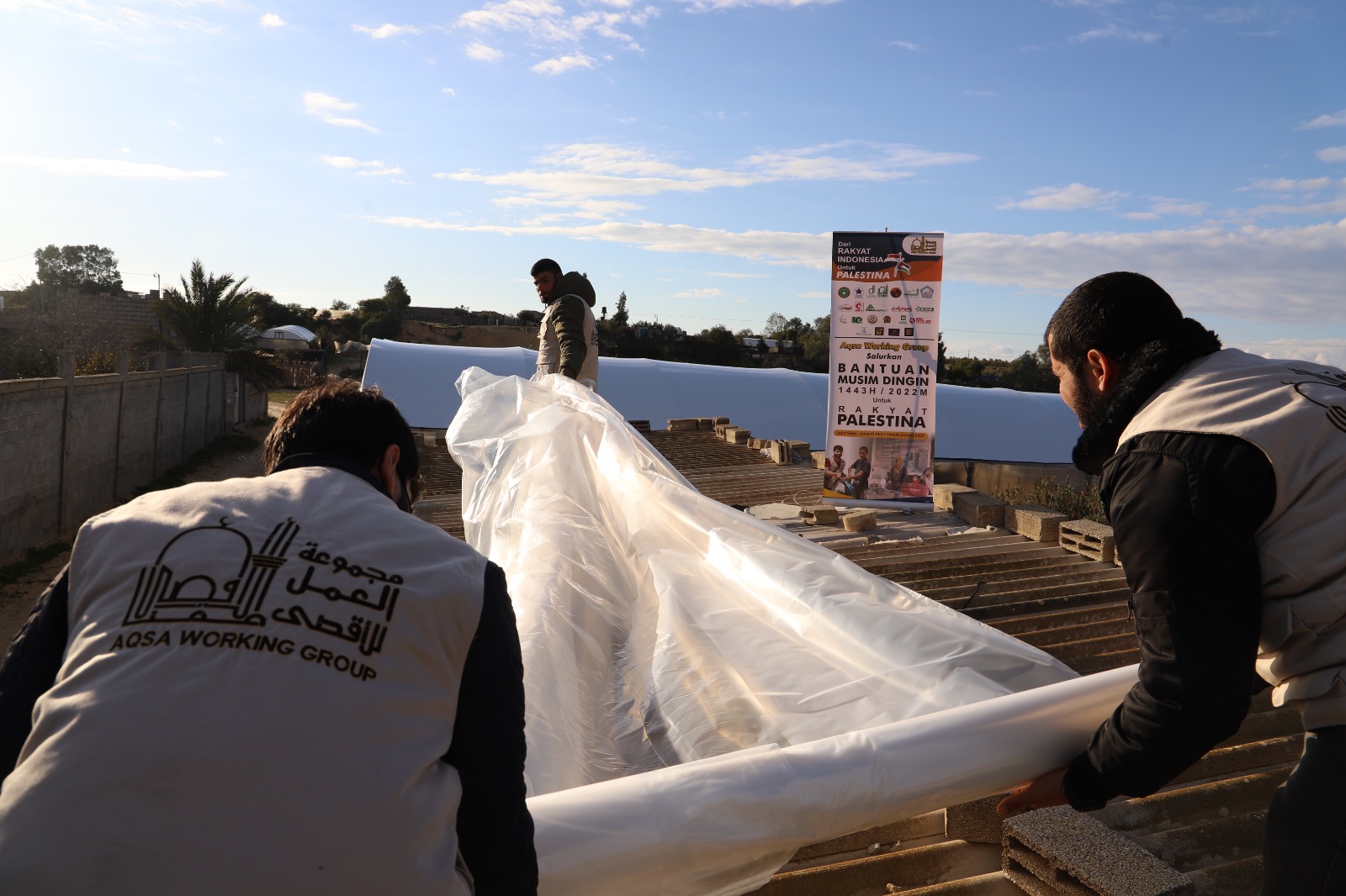 Nilai bantuan kemanusiaan musim dingin di Gaza tahun ini mencapai 10.000 USD atau senilai Rp142,76 juta.