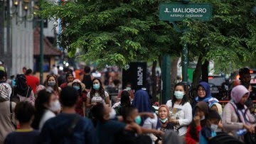 Ilustrasi suasana di Jalan Malioboro, Yogyakarta