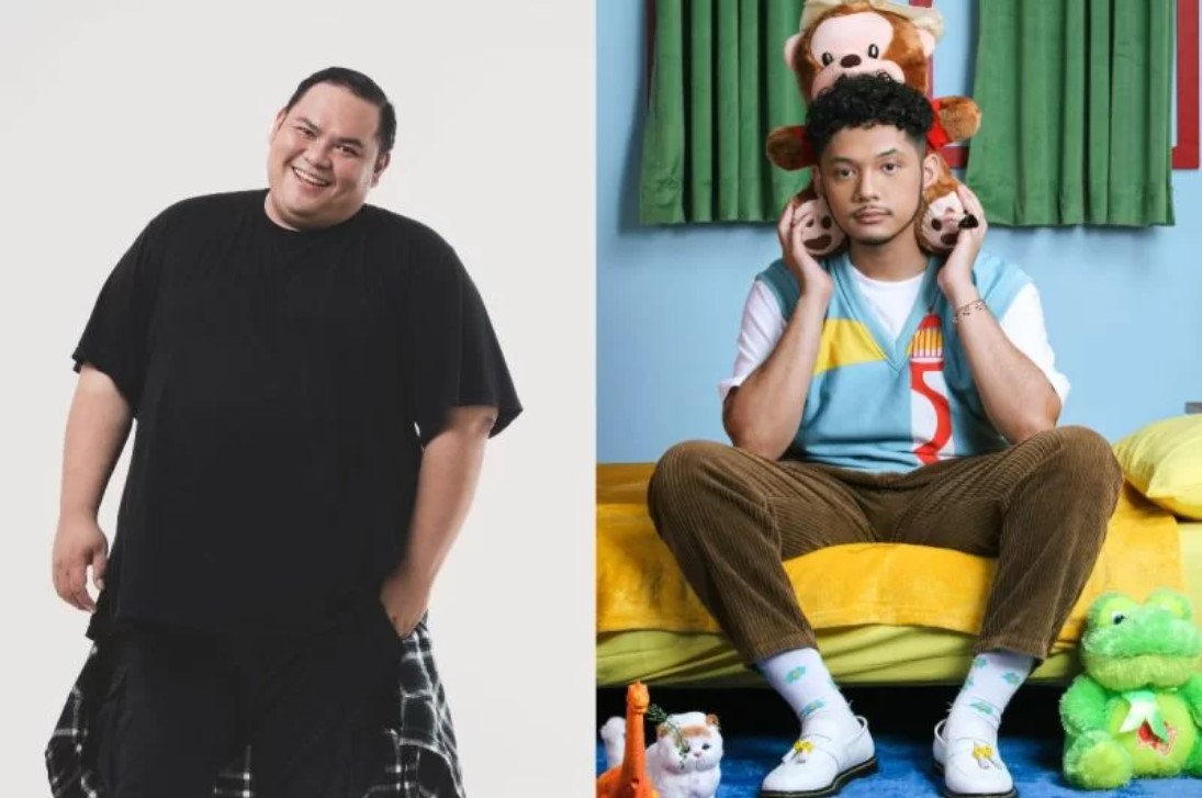 Abraham Edo (kiri) dan Basboi