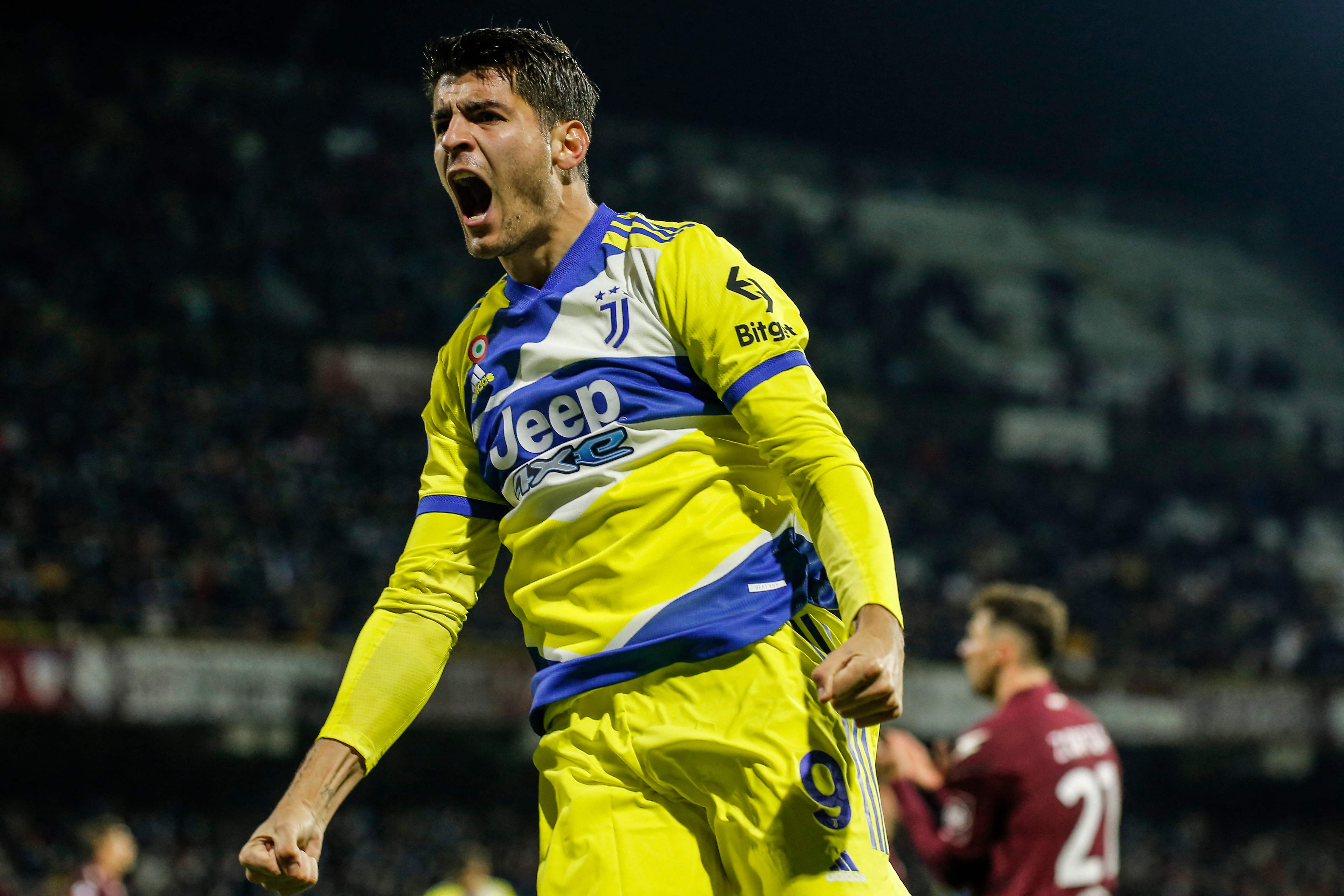 Penyerang Juventus Alvaro Morata