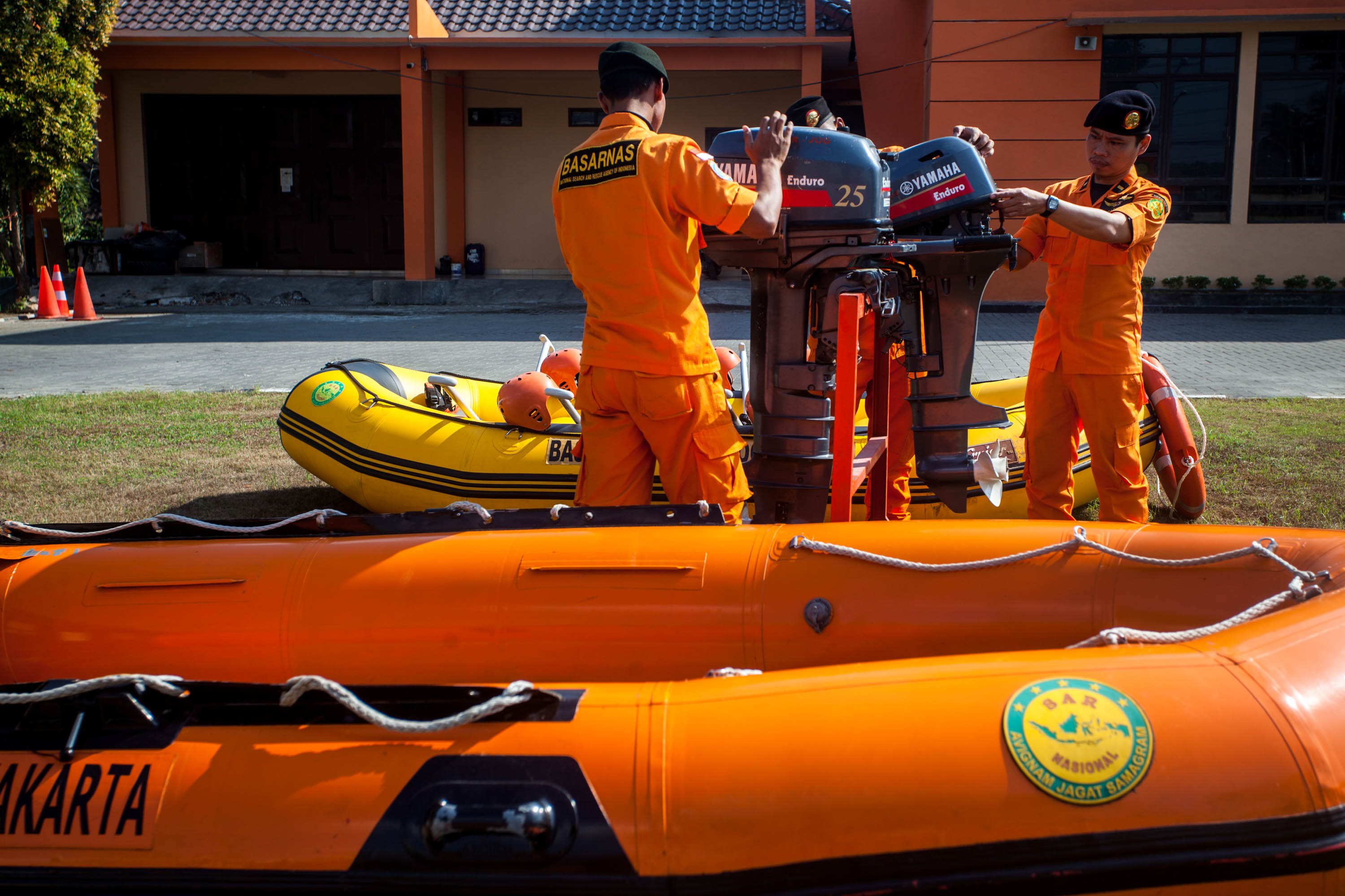 Ilustrasi personel Basarnas