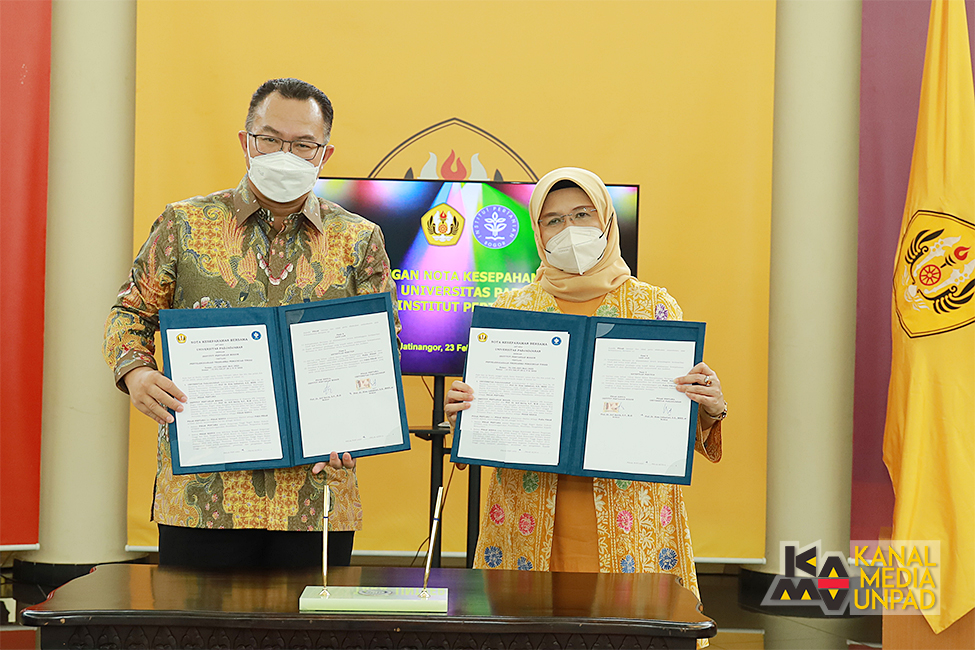 Penandatanganan MoU Pendirian Studi Pendidikan Dokter IPB-Unpad.