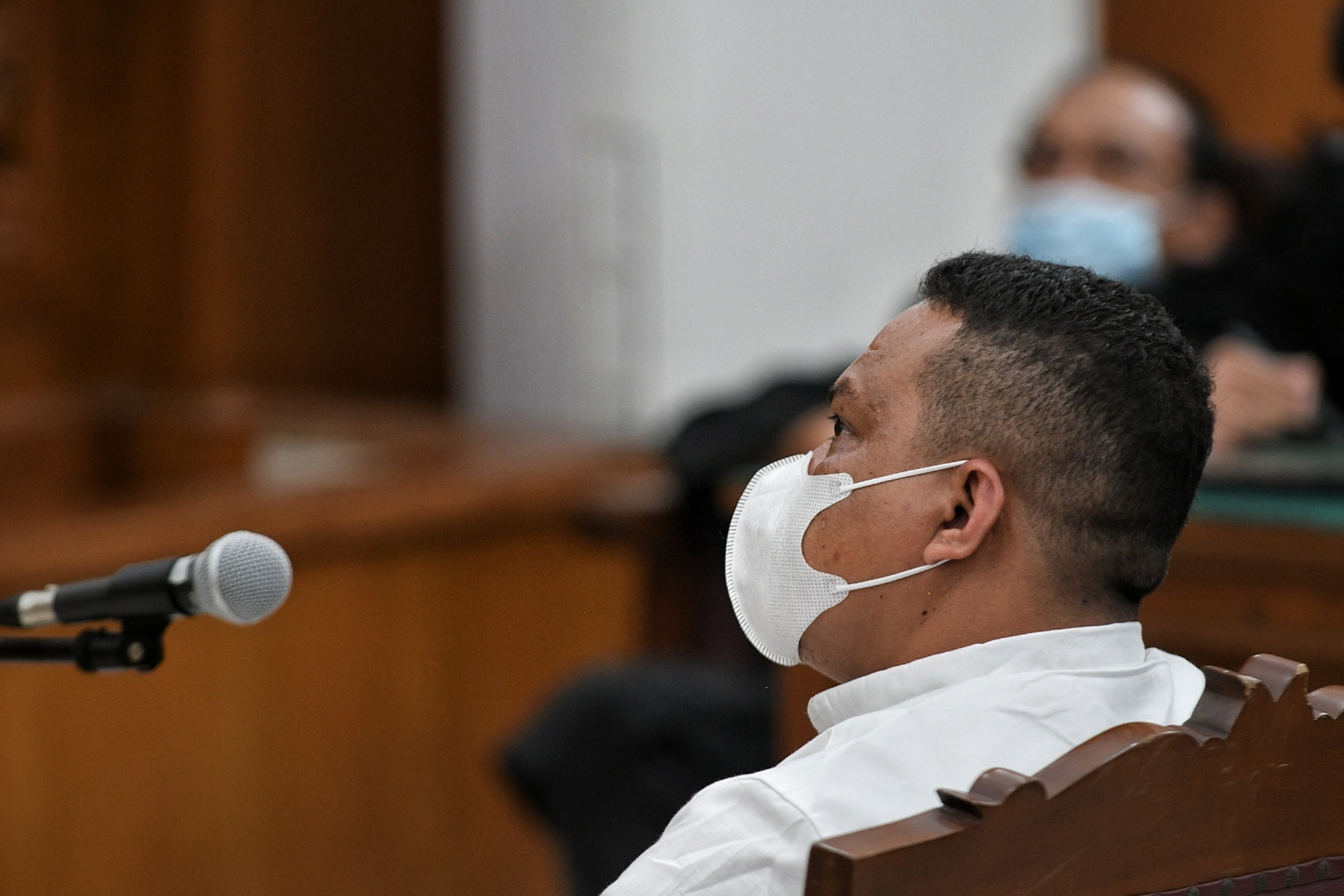 Trdakwa kasus unlawful Killing laskar FPI, M Yusmin Ohorella menjalani persidangan