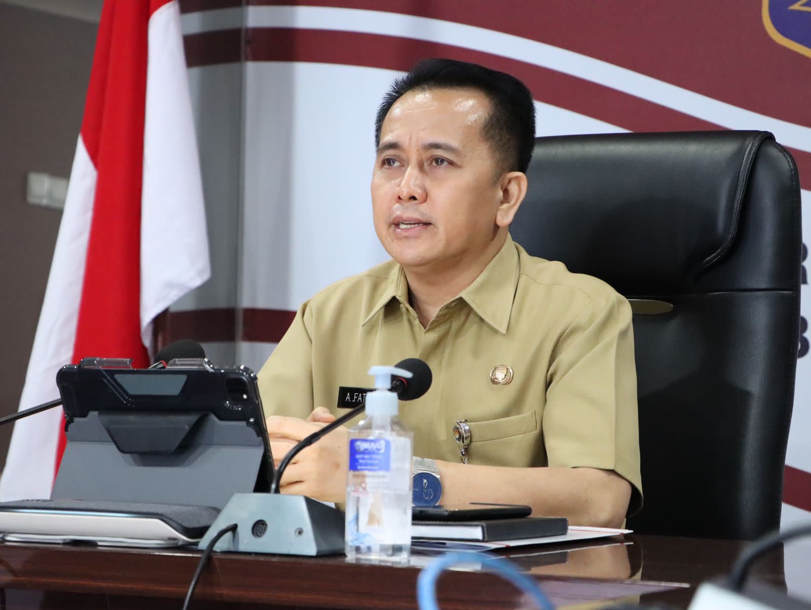 Plh Dirjen Bina Keuangan Daerah Kemendagri Agus Fatoni