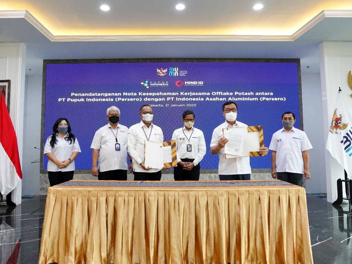 Peluang akuisisi saham tambang potash luar negeri akan meningkatkan portofolio perusahaan secara global.