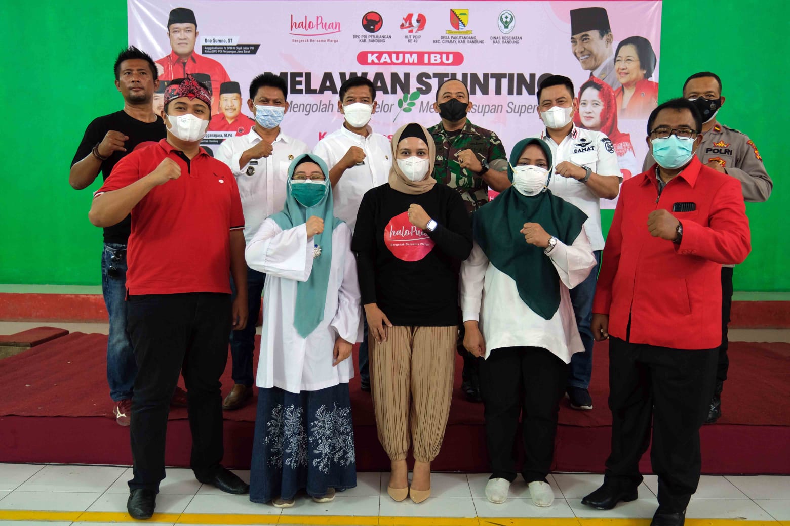 Gerakan Melawan Stunting HaloPuan Digelar di Kabupaten Bandung