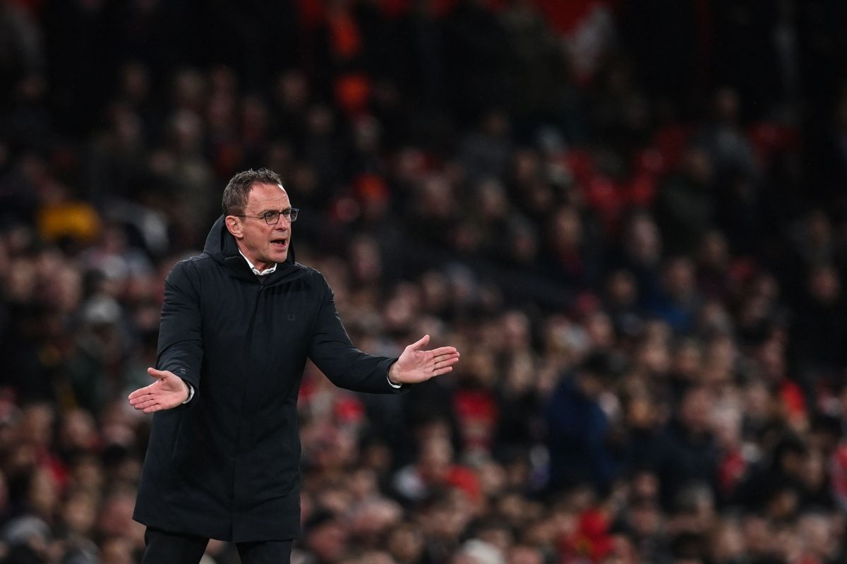  Pelatih interim Manchester United Ralf Rangnick