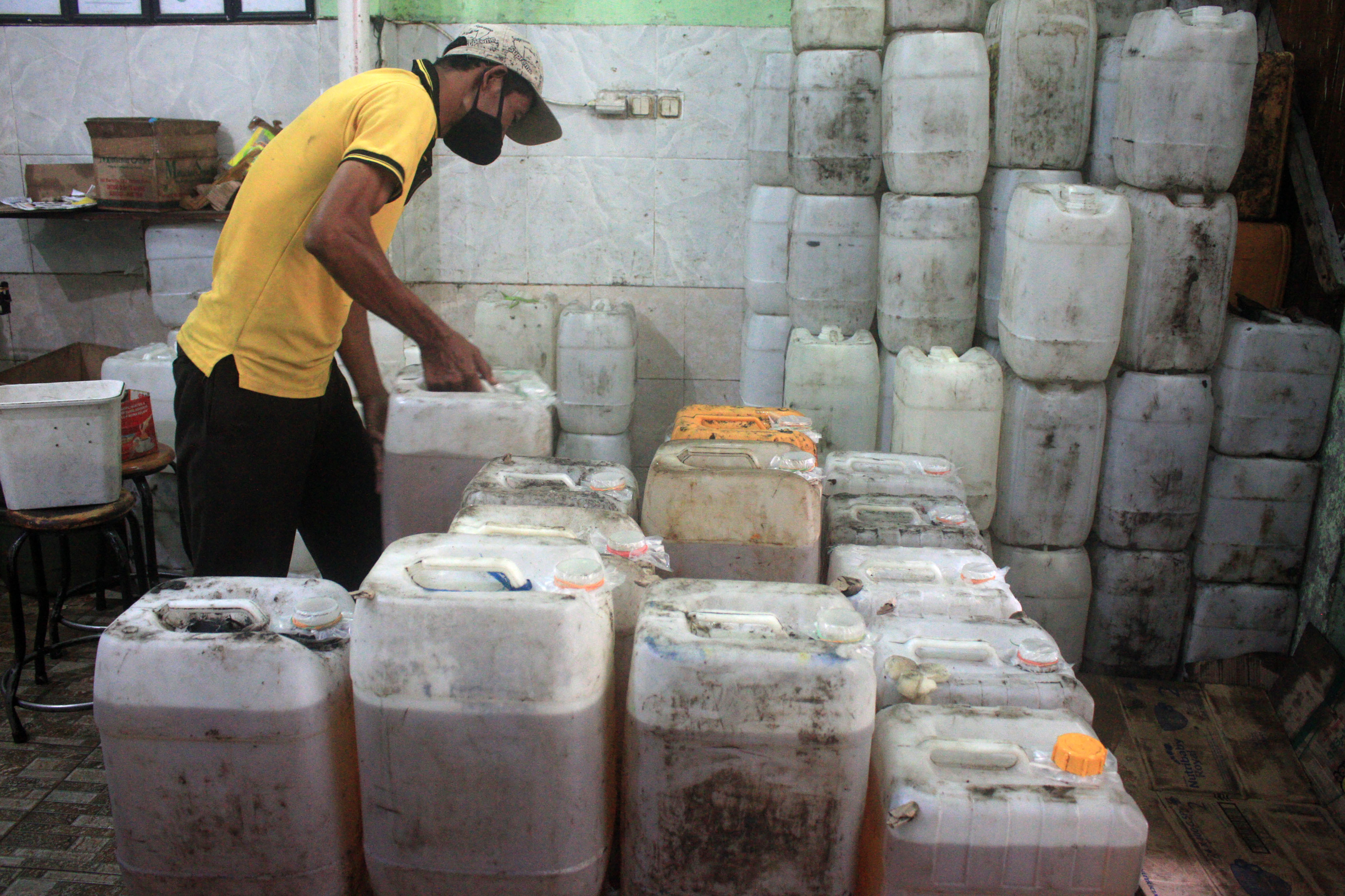 Ilustrasi agen minyak goreng