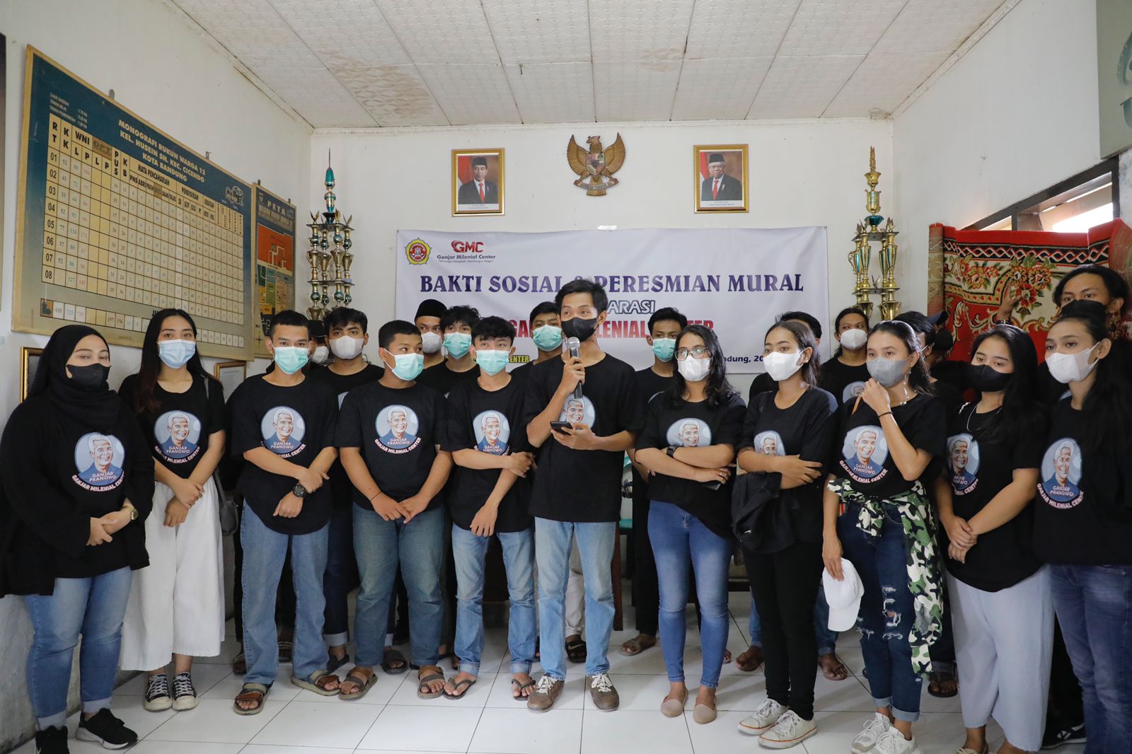 GMC Jawa Barat mendeklarasikan dukung Ganjar Pranowo maju di Pilpres 2024.