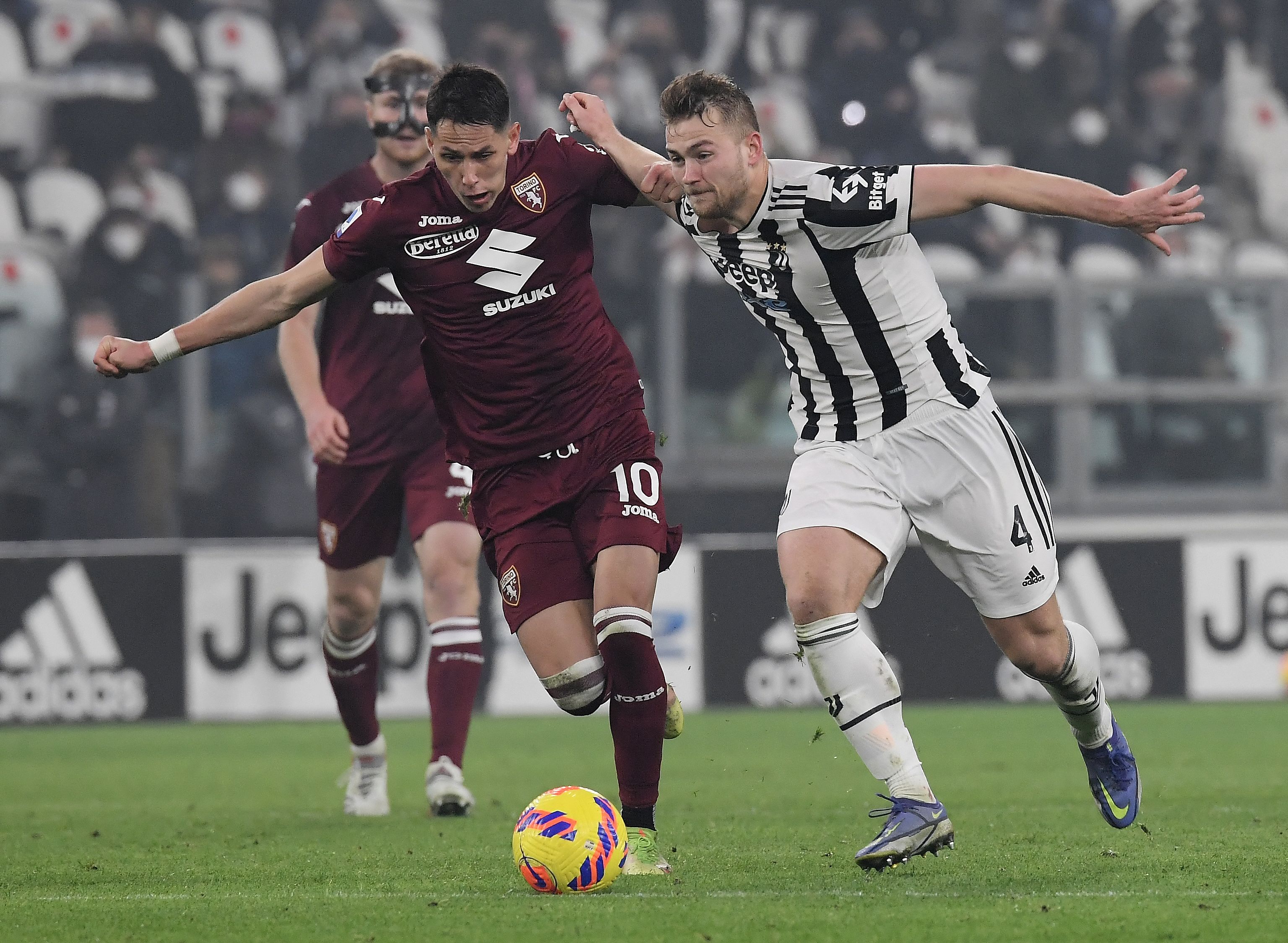 Laga Serie A antara Juventus dan Torino