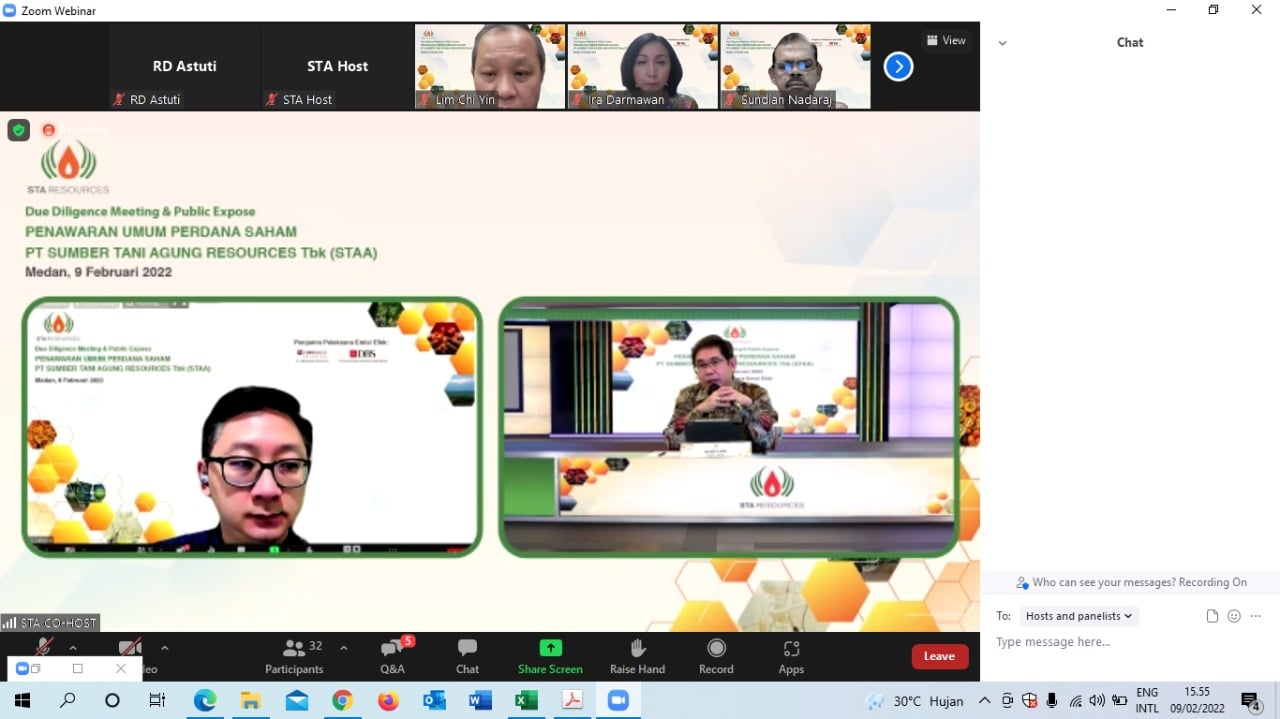 PT Sumber Tani Agung Resources Tbk IPO, Targetkan Dana Sebanyak-banyaknya Rp530 M untuk Perkuat Industri Hilir