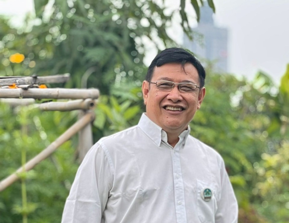 Ketua Umum Maporina (Masyarakat Pertanian dan Petani Organik Indonesia) Subandriyo. 