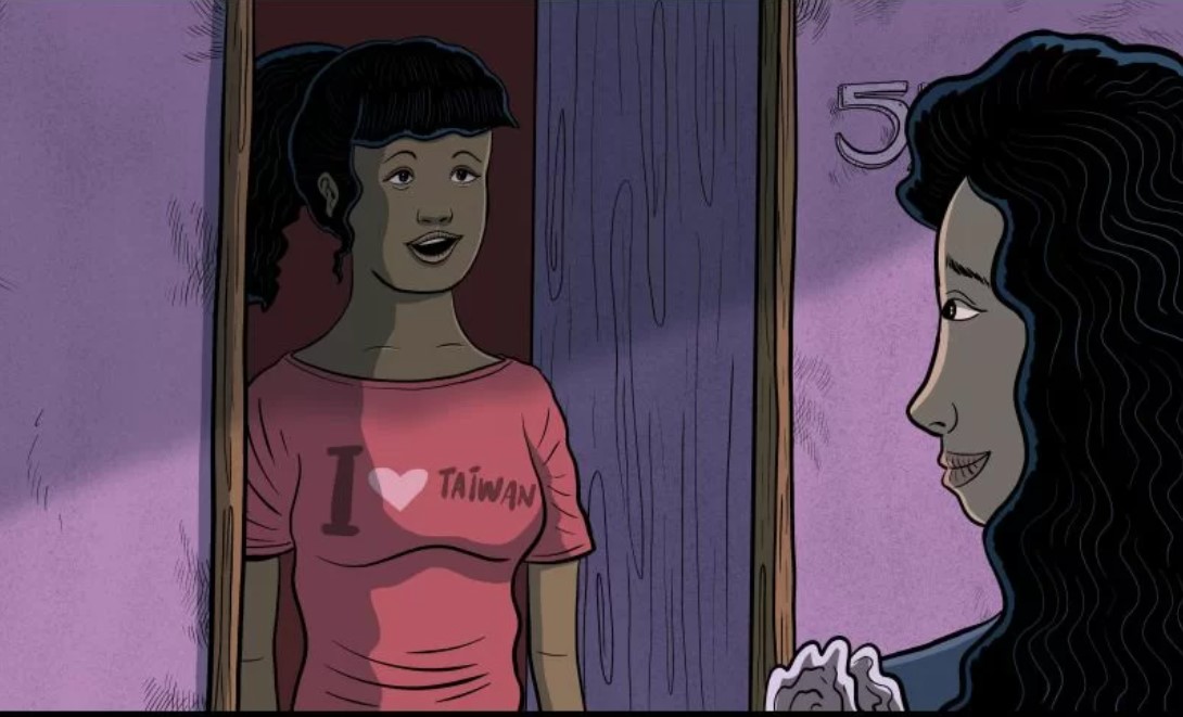 Potongan adegan dalam film dokumenter animasi pendek berjudul Homebound.