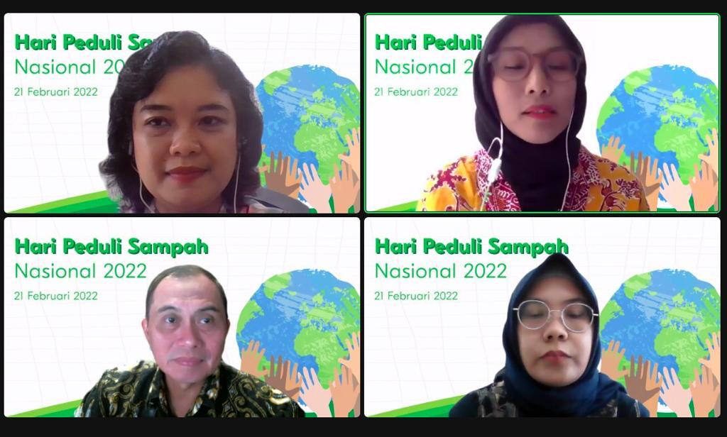 Peringati Hari Peduli Sampah Nasional 2022 dengan menggelar webinar bertema 'Pengelolaan Sampah di Indonesia Berbasis Ekonomi Sirkular'.  