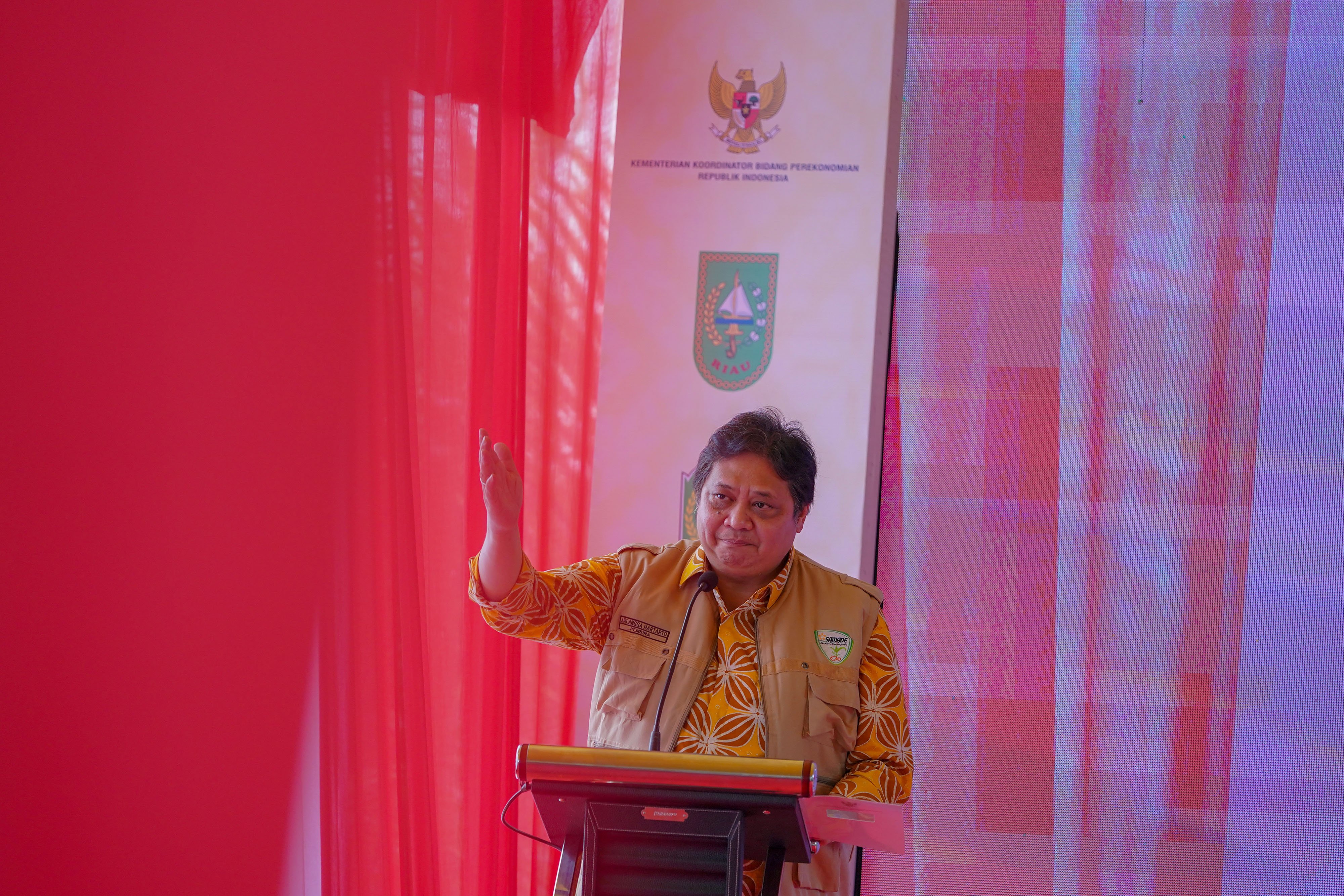 Menko Perekonomian Airlangga Hartarto