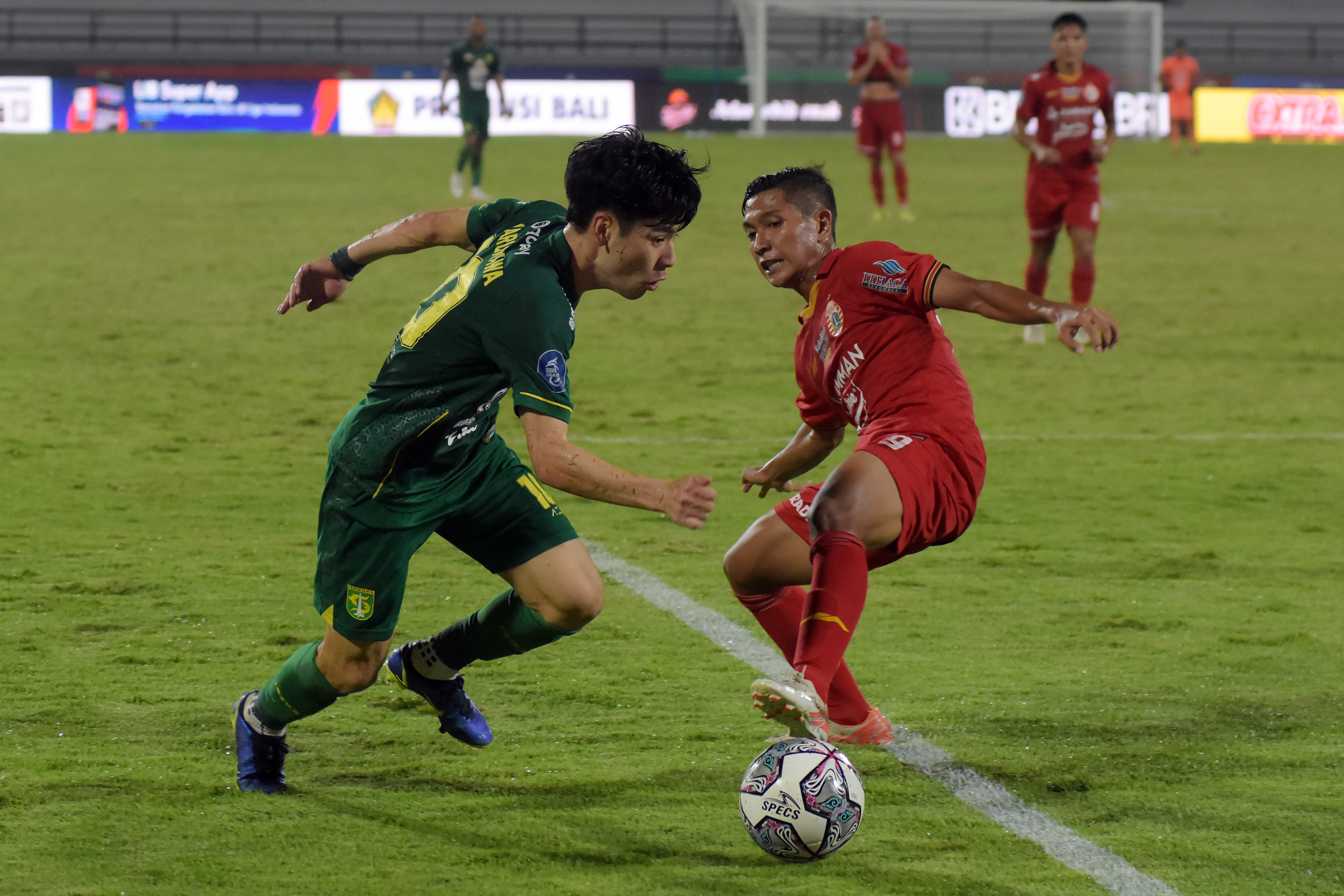 Laga Liga 1 antara Persebaya dan Persija