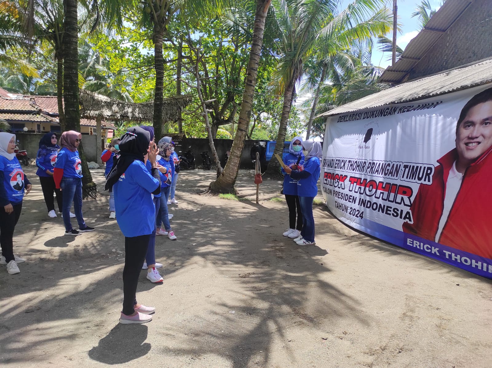 Srikandi Erick Thohir (Si ETI) Priangan Timur, Jawa Barat deklarasi dukungan kepada Erick Thohir untuk maju sebagai  Capres di 2024