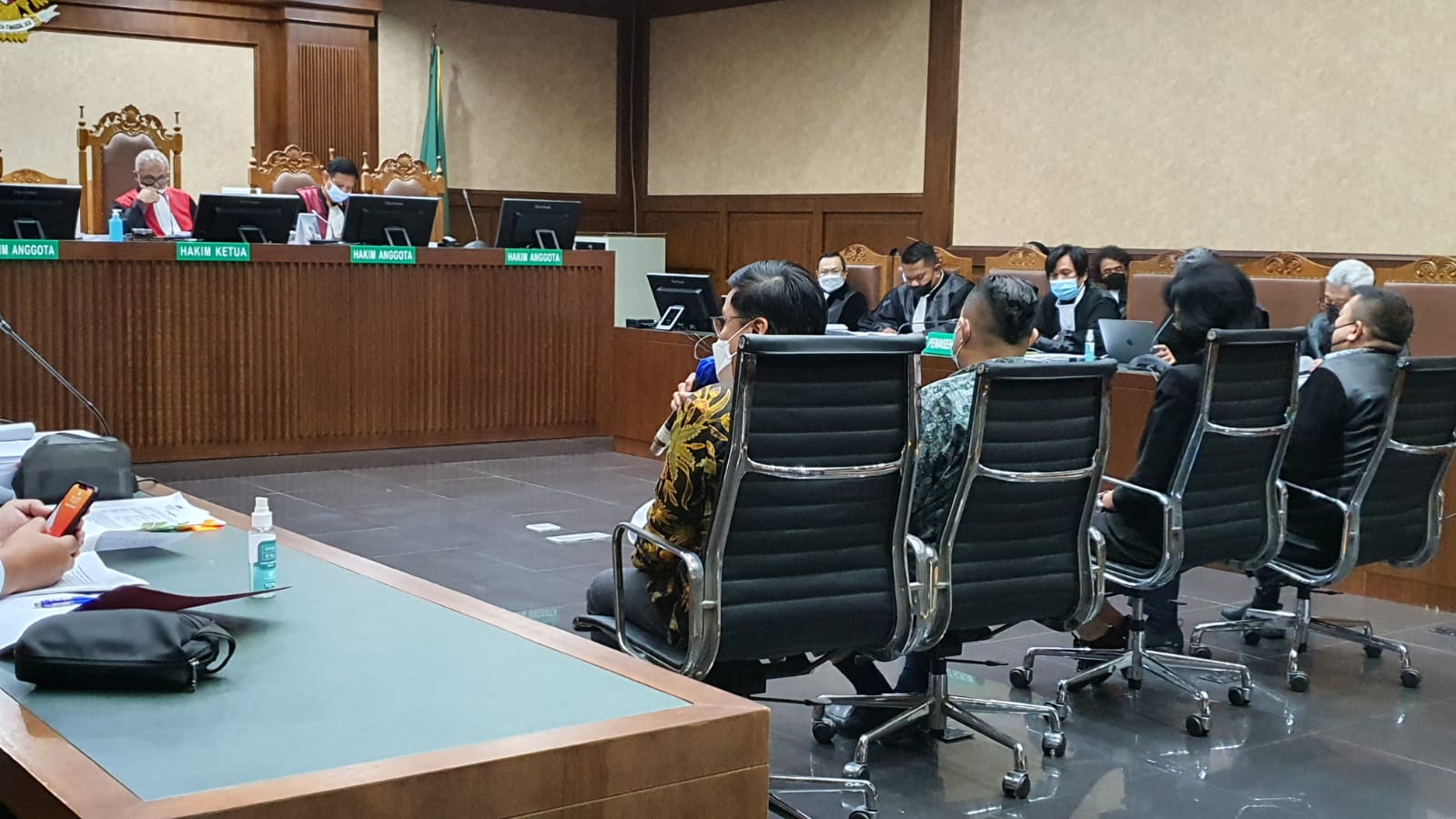 Sidang lanjutan dugaan korupsi pengadaan tanah munjul di Pengadilan Tindak Pidana Korupsi (Tipikor), Kemayoran, Jakarta Pusat, hari ini.
