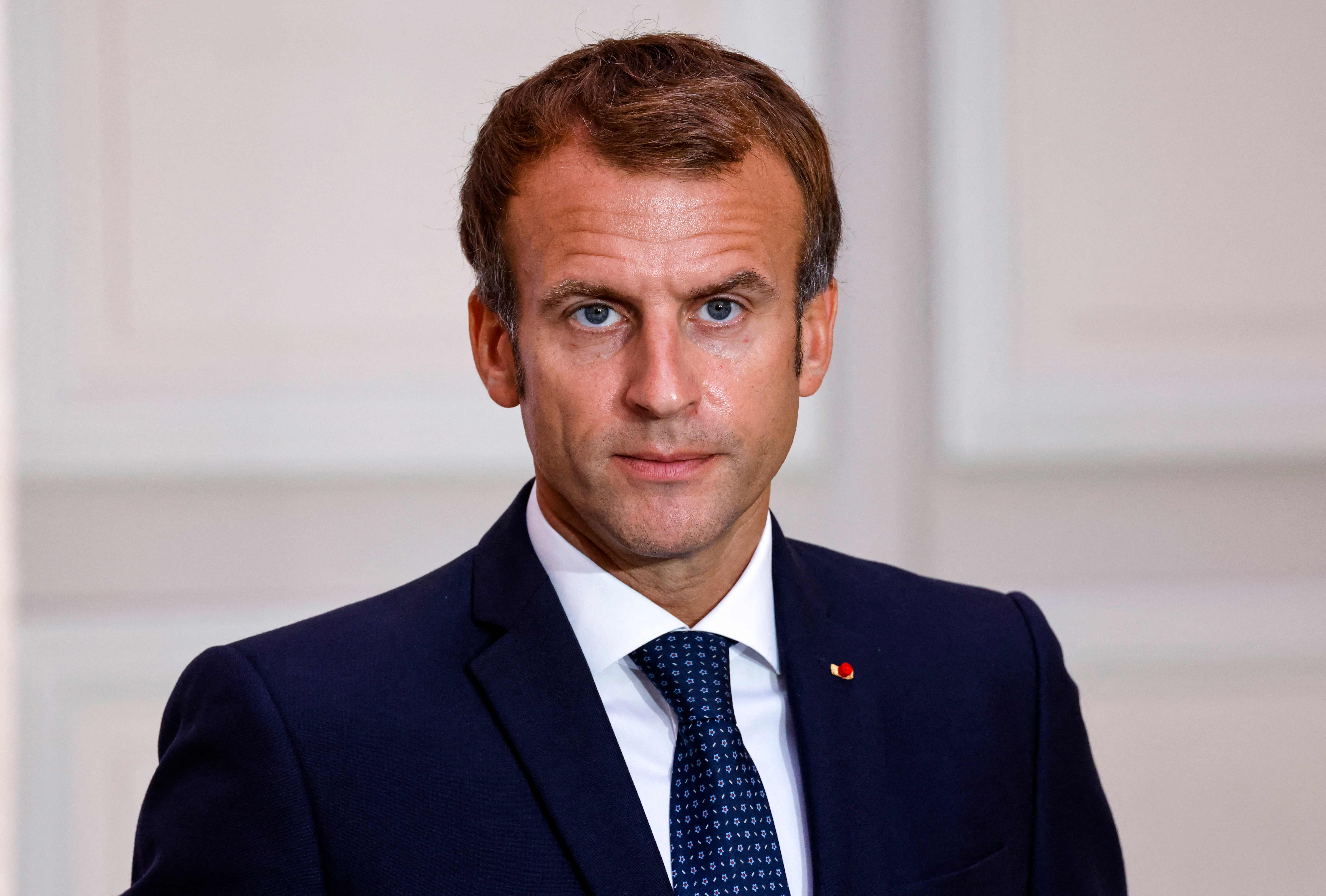 Presiden Pancris Emmanuel Macron. 