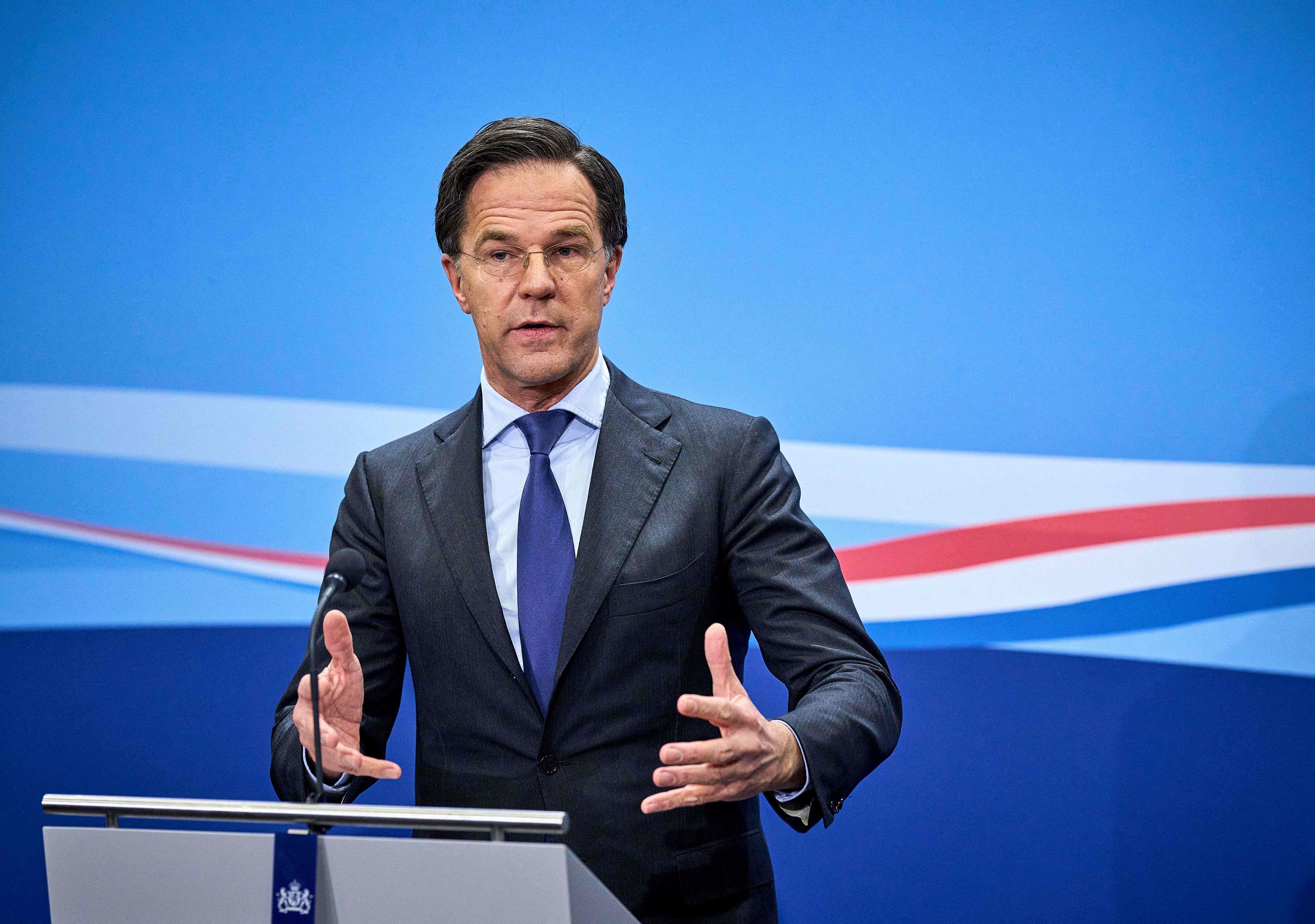 Perdana Menteri Belanda Mark Rutte