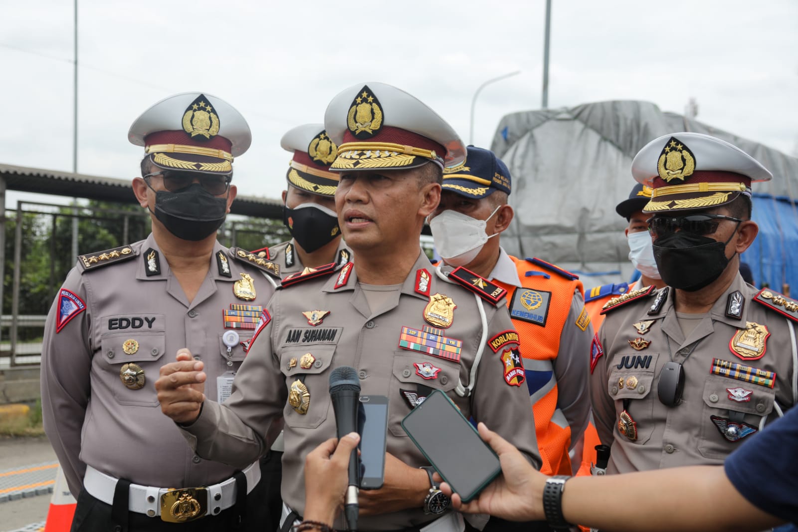 Dirgakkum Korlantas Polri, Brigjen Aan Suhanan mengatakan operasi tersebut digelar selama 14 hari secara serentak di seluruh Indonesia.