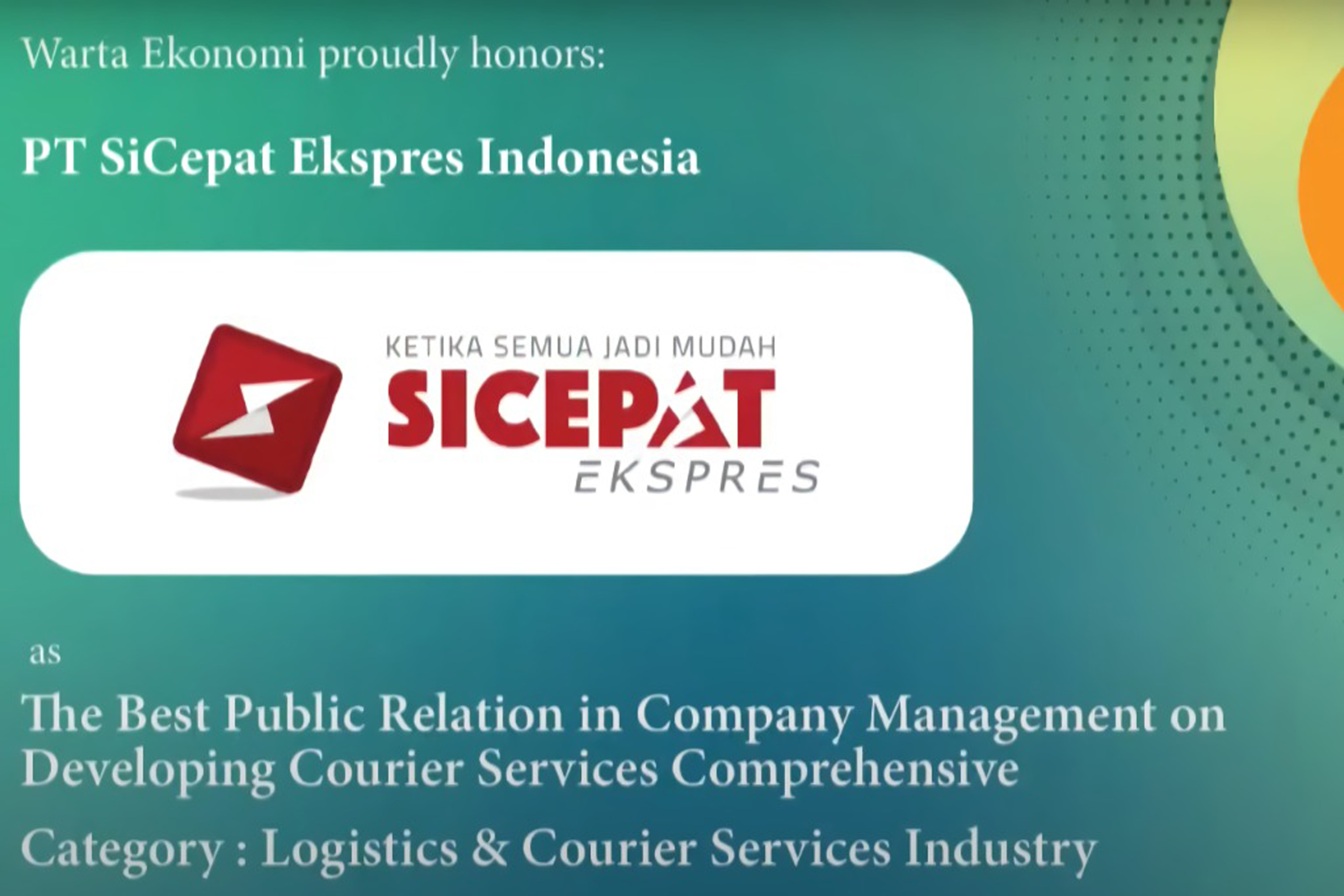 Penghargaan IPRA 2022.