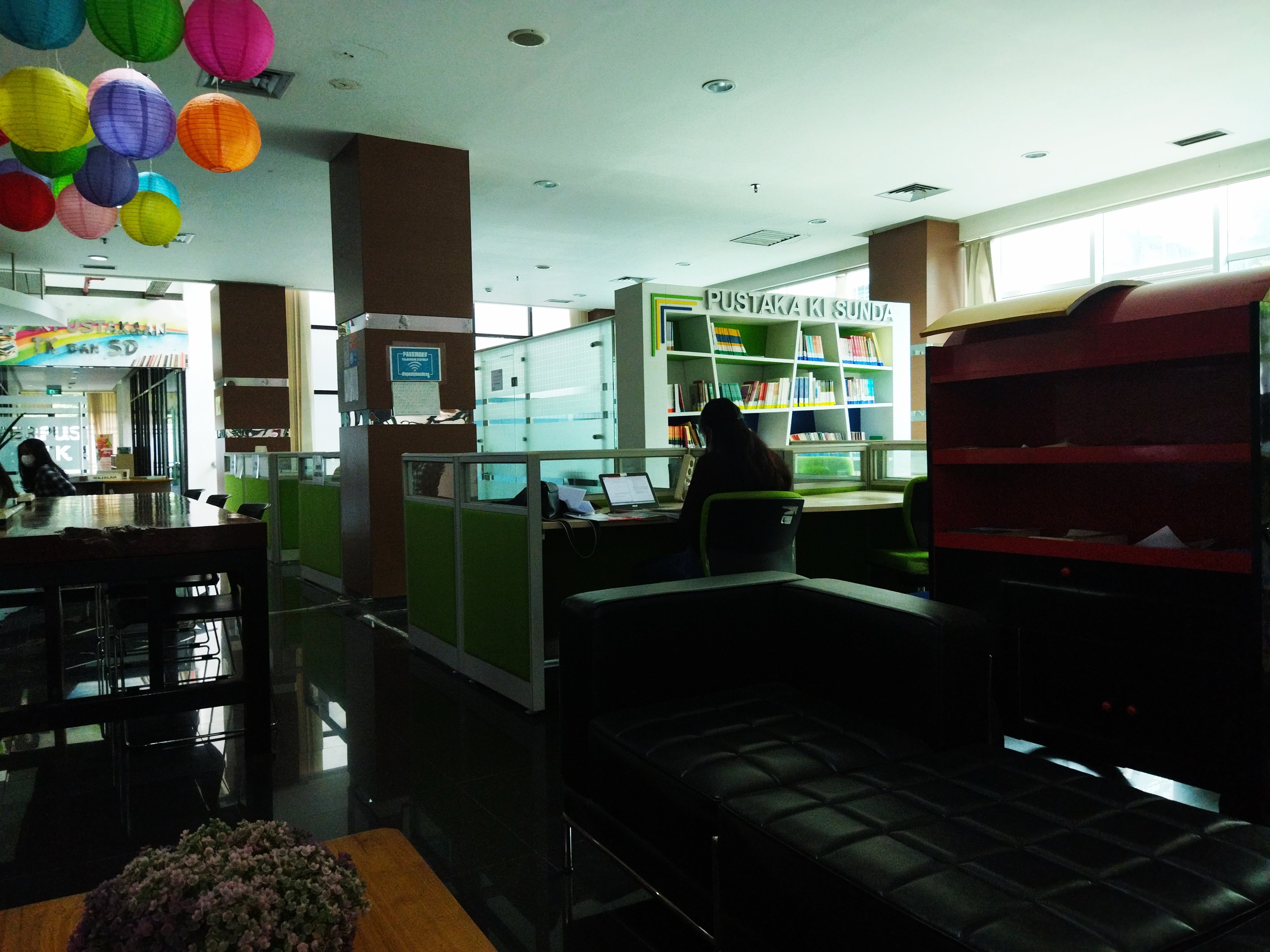 Suasana di Disarpus Kota Bandung