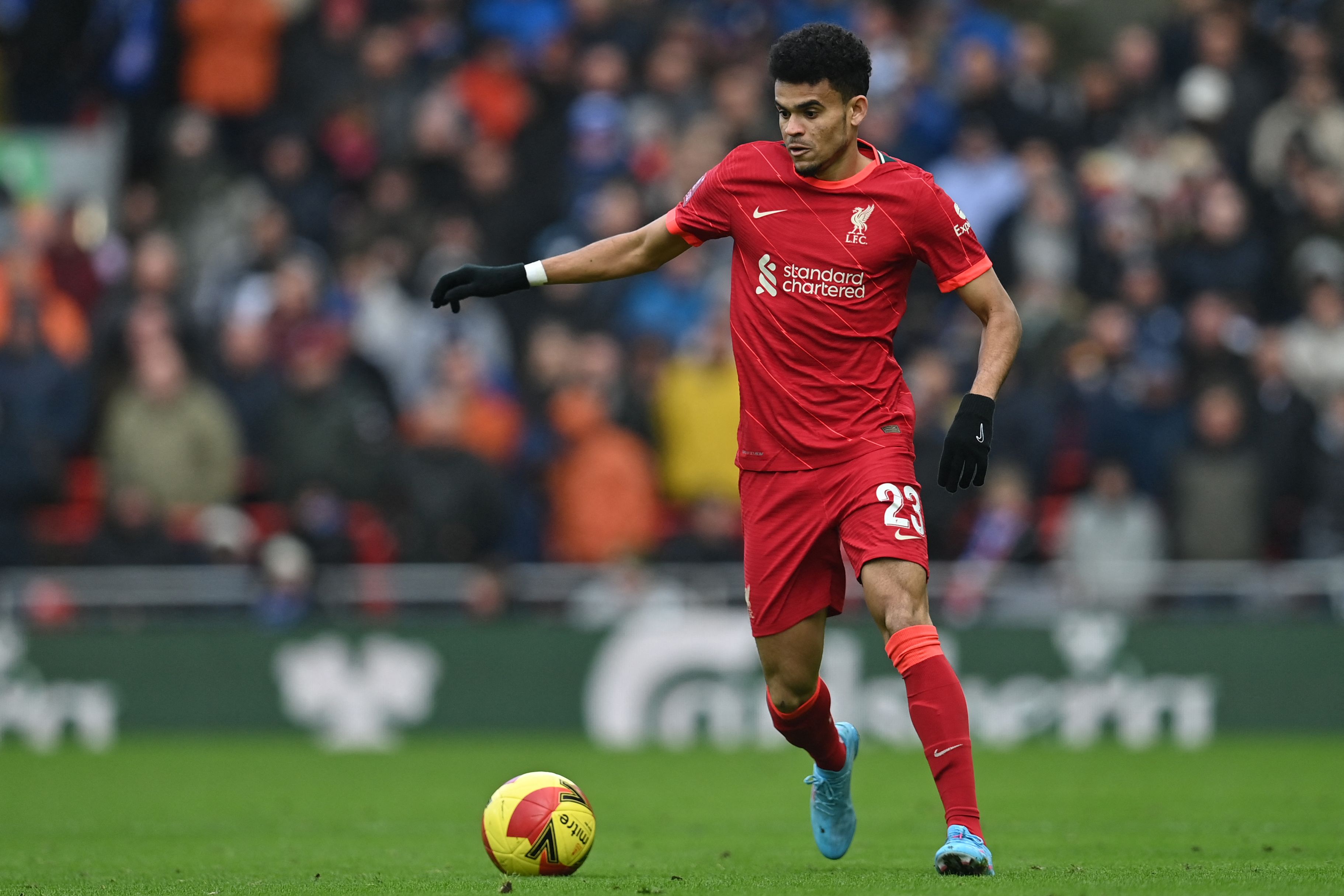 Pemain anyar liverpool Luis Diaz