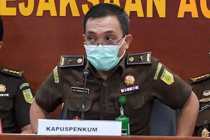 Kepala Pusat Penerangan Hukum Kejagung Leonard Eben Ezer Simanjuntak