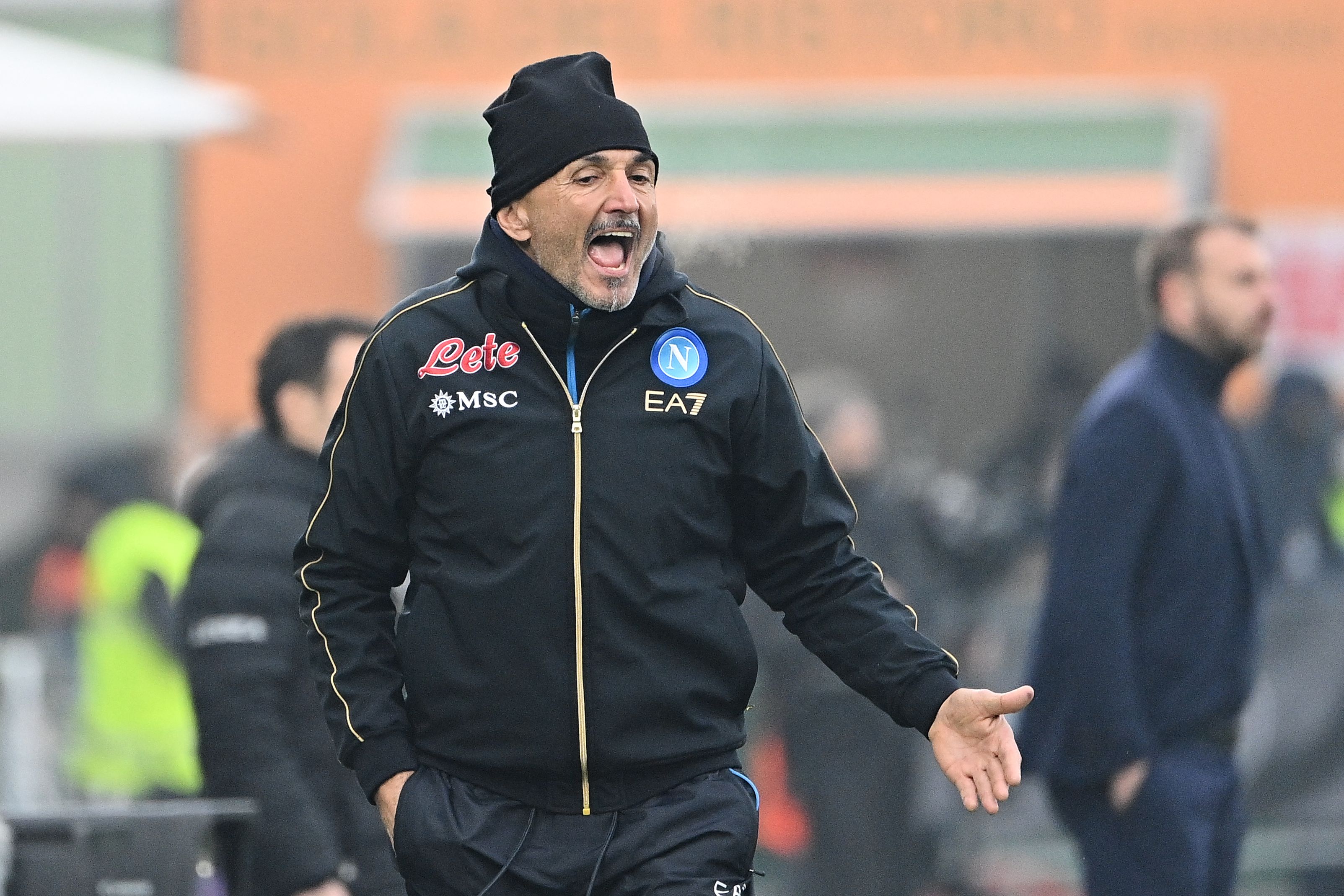 Pelatih Napoli Luciano Spalletti