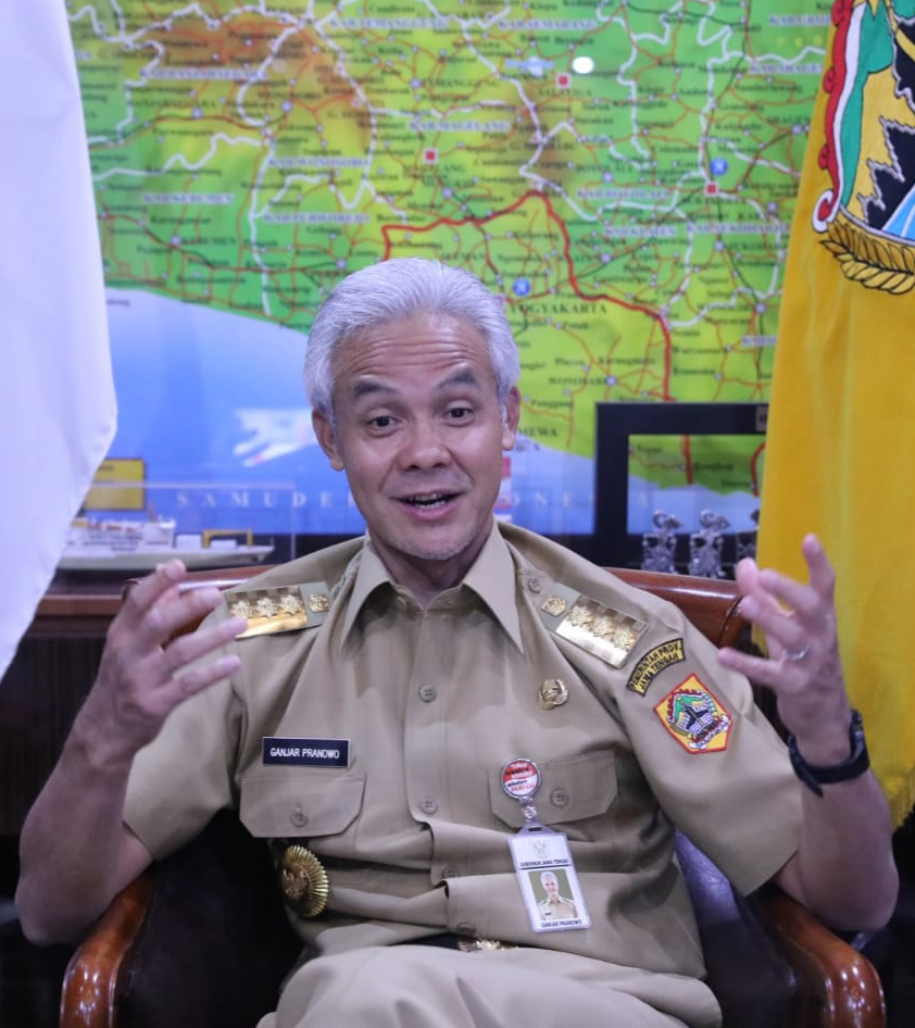 Gubernur Jawa Tengah Ganjar Pranowo