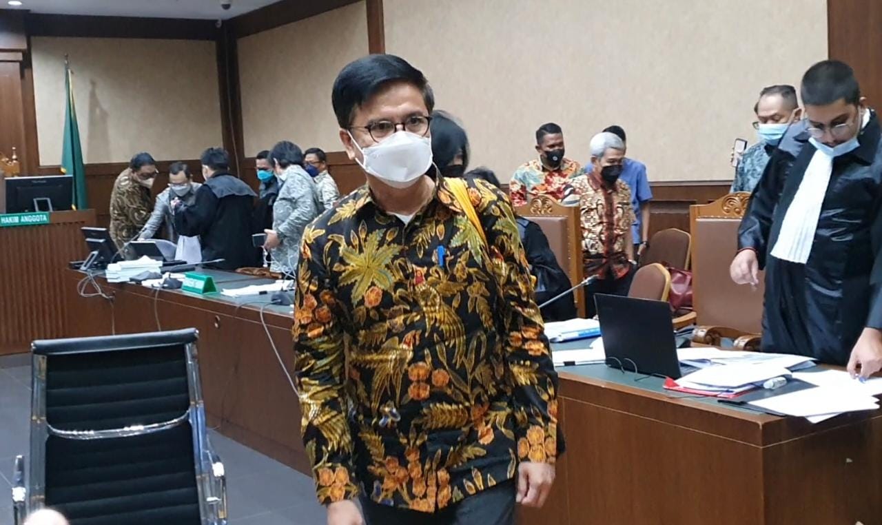 Mantan Direktur Utama (Dirut) Perumda Pembangunan Sarana Jaya (PPSJ), Yoory Corneles Pinontoan
