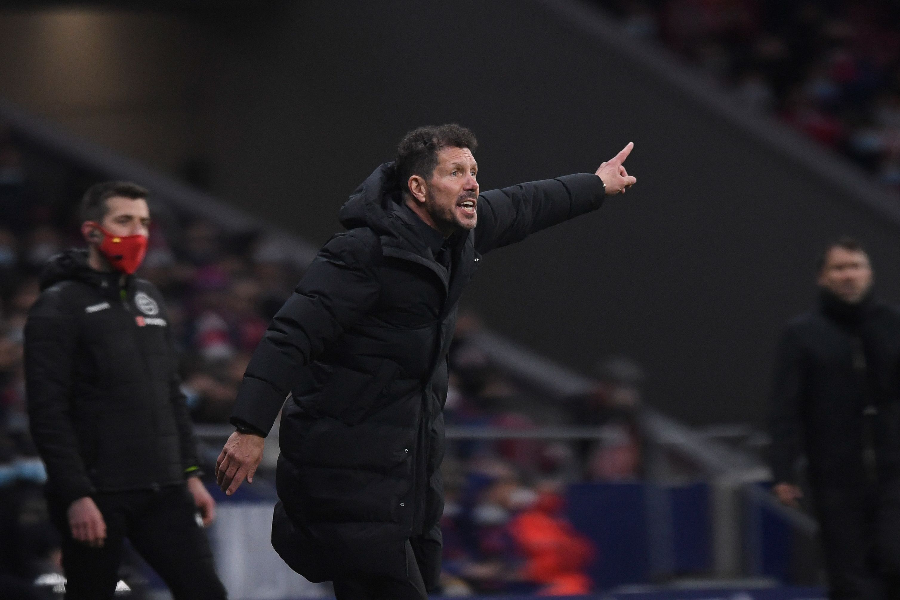 Pelatih Atletico Madrid Diego Simeone