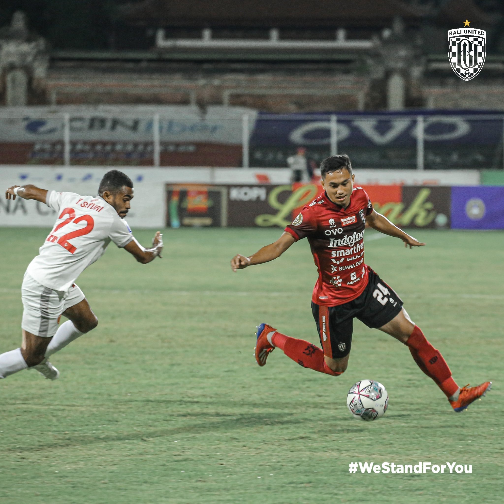 Laga Bali United lawan PSM Makassar