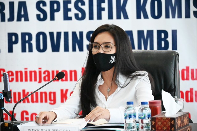 Anggota Komisi VI DPR RI Rieke Diah Pitaloka.