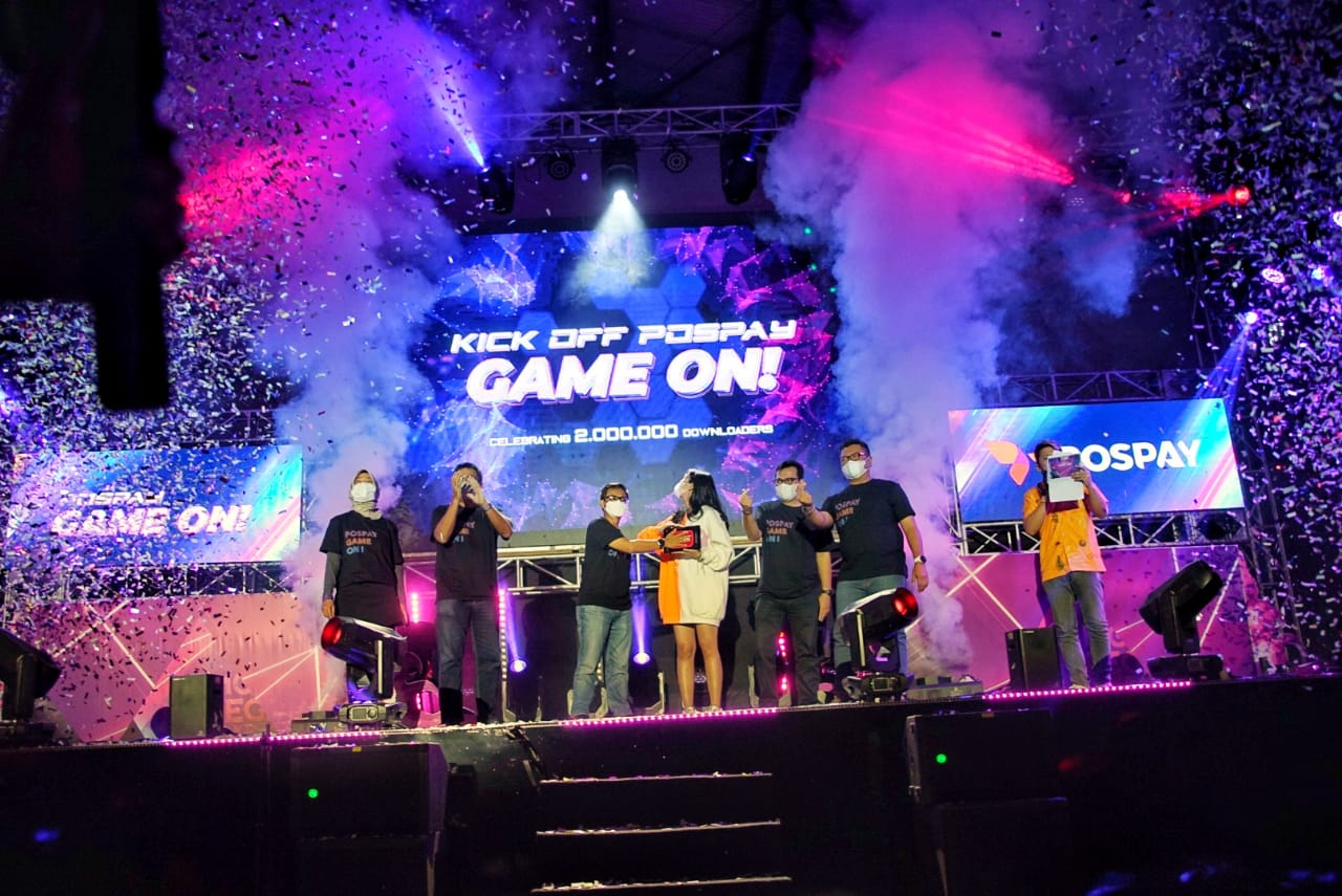 Acara Kick Off Pospay Game On yang digelar PT Pos Indonesia. 