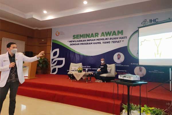 Peluncuran Klinik Fertilitas Indonesia secara virtual