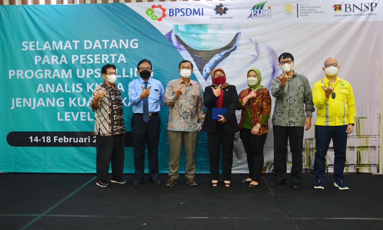 Pelatihan Upskilling Analis Kima FMIPA UI
