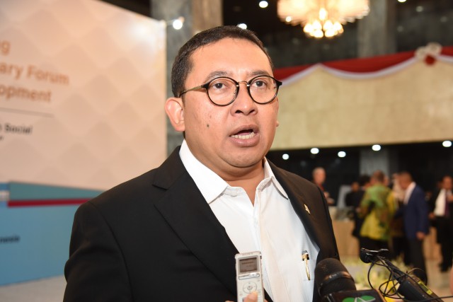 Ketua Badan Kerja Sama Antar Parlemen (BKSAP) DPR RI Dr. H. Fadli Zon. 