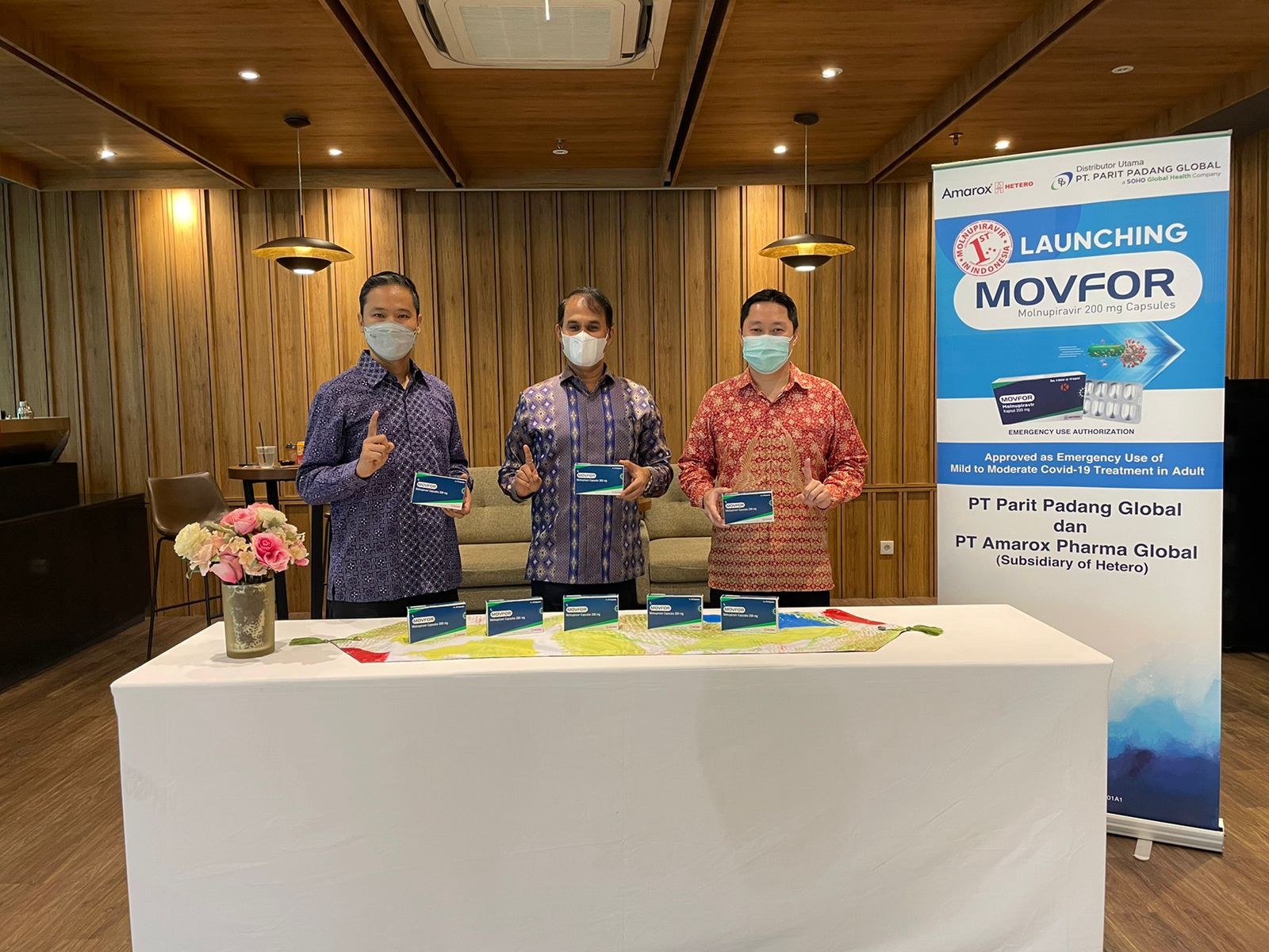 PT. Amarox Pharma Global dan Hetero Labs Ltd. telah resmi menghadirkan Movfor di Indonesia.