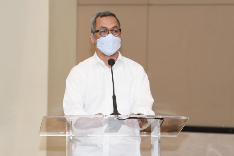 Direktur Jenderal Informasi dan Komunikasi Publik Kementerian Komunikasi dan Informatika Usman Kansong