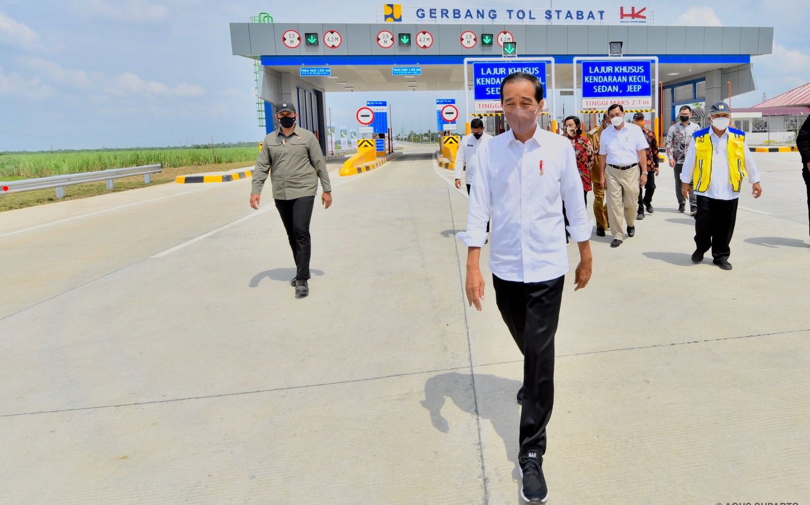 684 Km Jalan Tol Trans Sumatra sudah Beroperasi