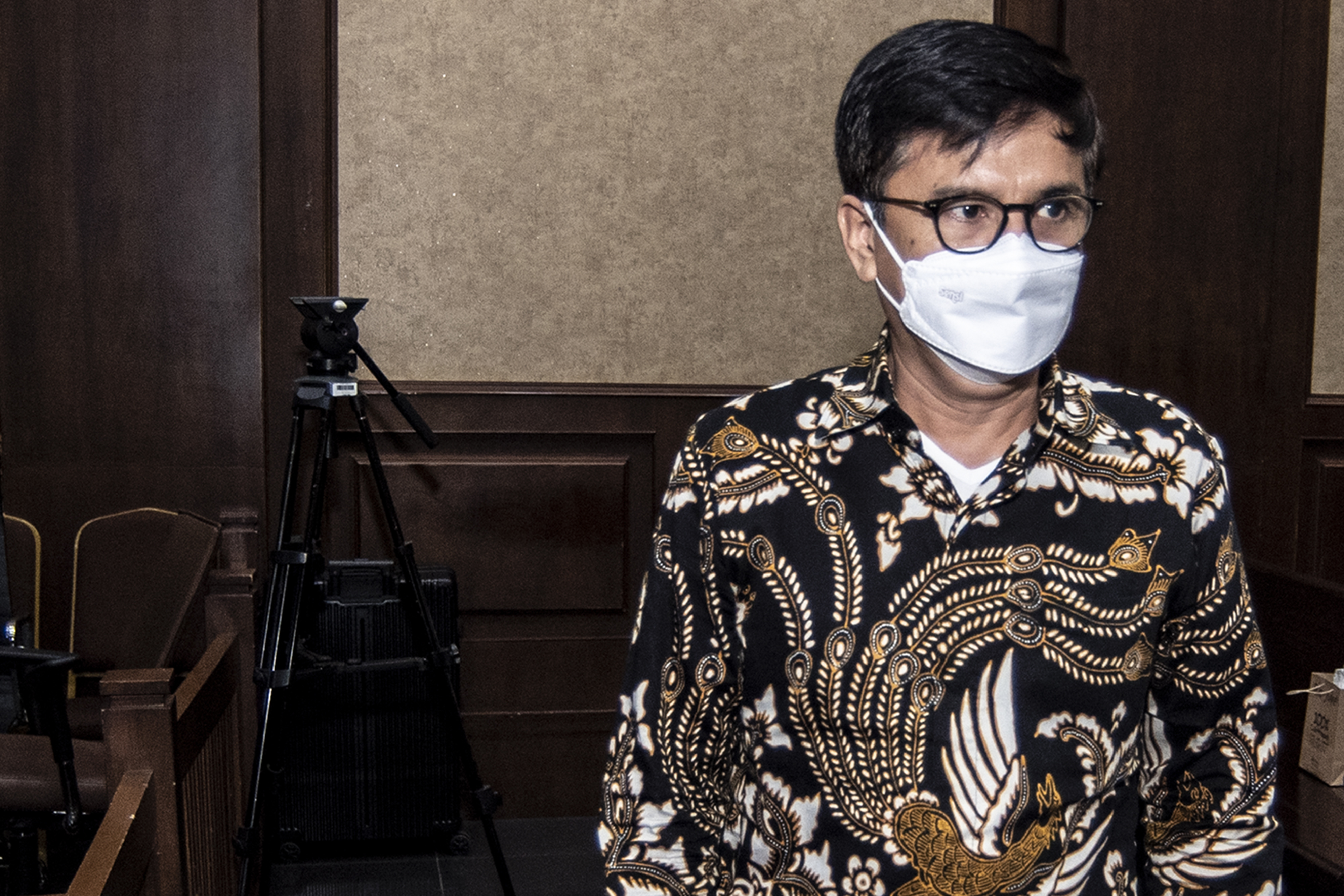 Terdakwa kasus dugaan pengadaan tanah di Munjul Yoory Corneles Pinontoan