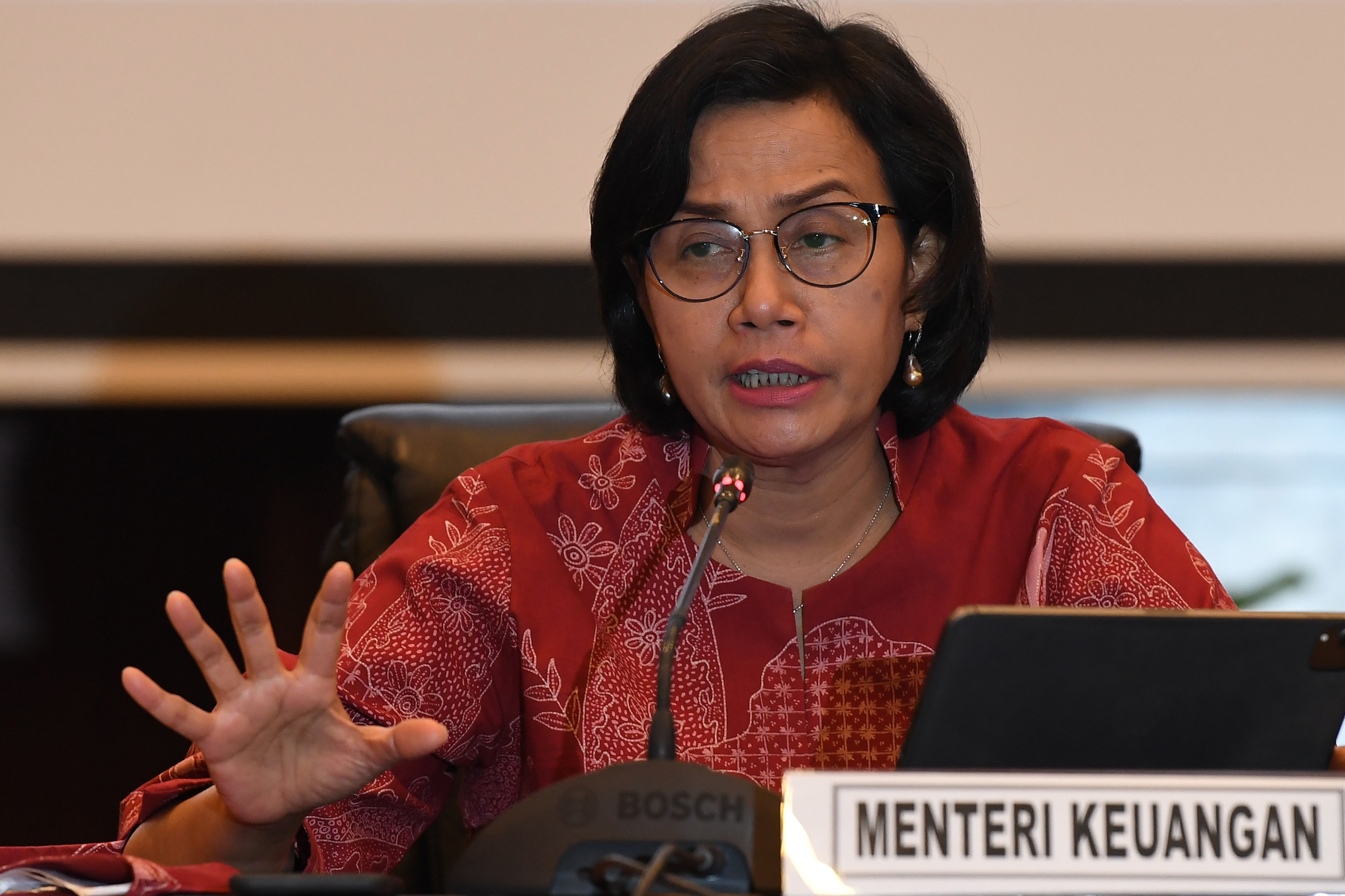 Menteri Keuangan Sri Mulyani Indrawati.